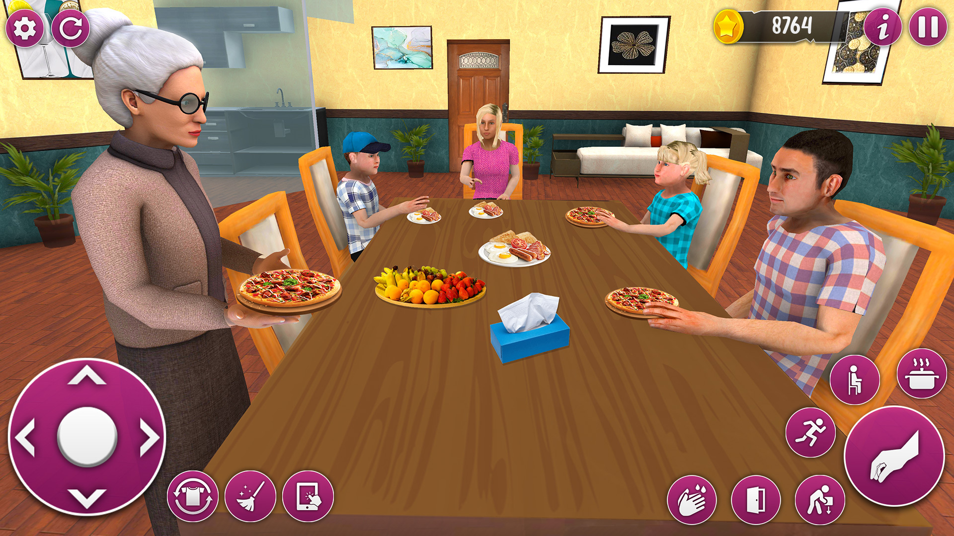 اسکرین شات 2 بازی Granny Simulator Grandma Games