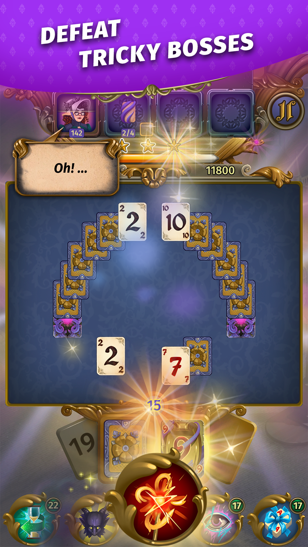 اسکرین شات 4 بازی Solitaire Magic Cards