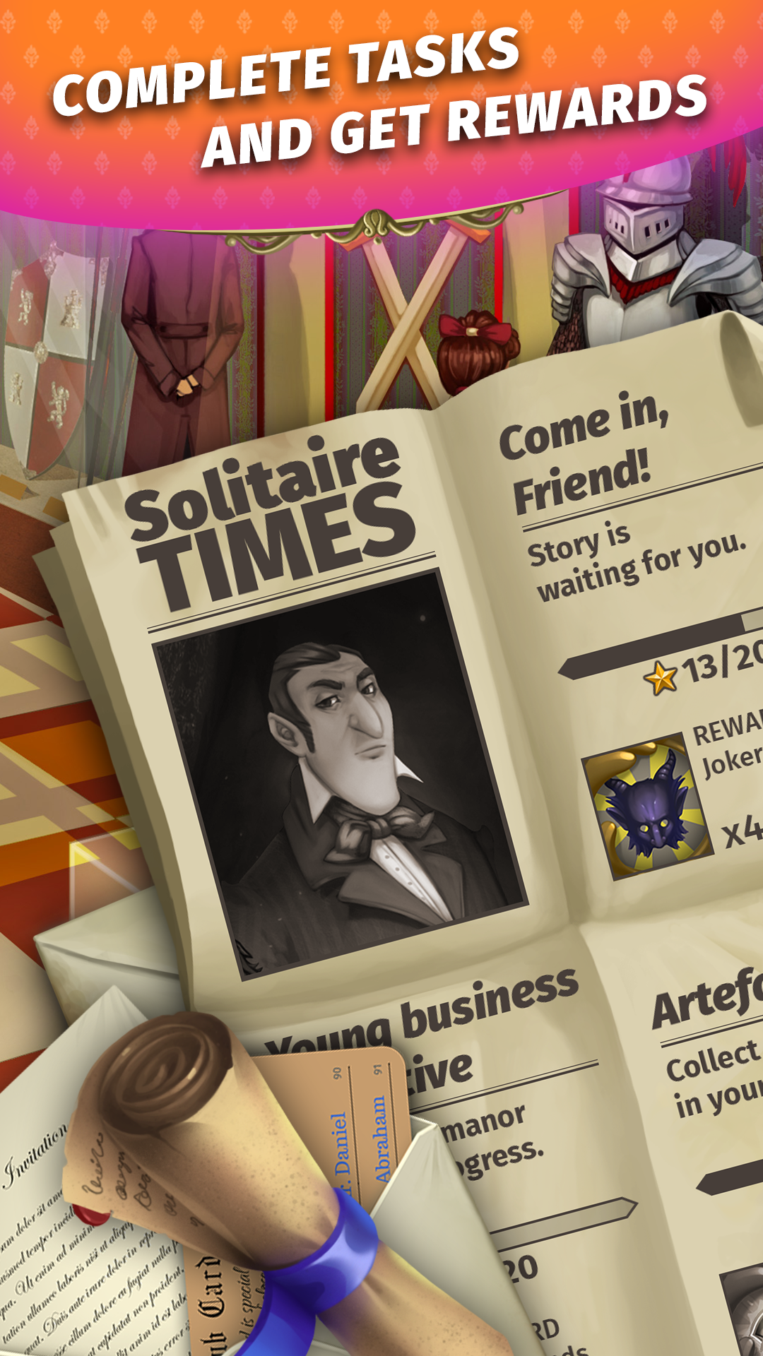 اسکرین شات 5 بازی Solitaire Magic Cards