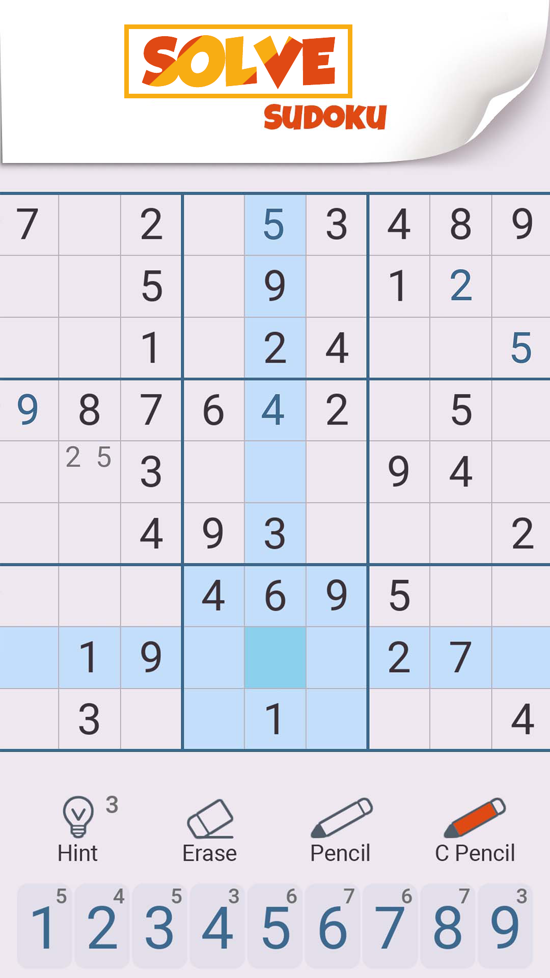 اسکرین شات 1 بازی Sudoku: Brain Puzzles