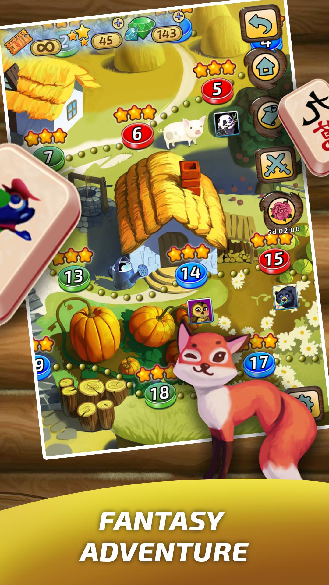 اسکرین شات 2 بازی Mahjong Village