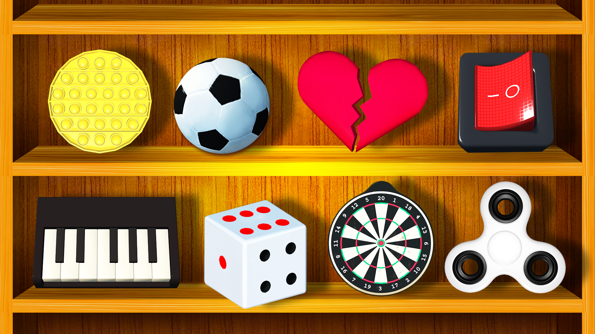 اسکرین شات 6 بازی Pop It Toys - Antistress Game