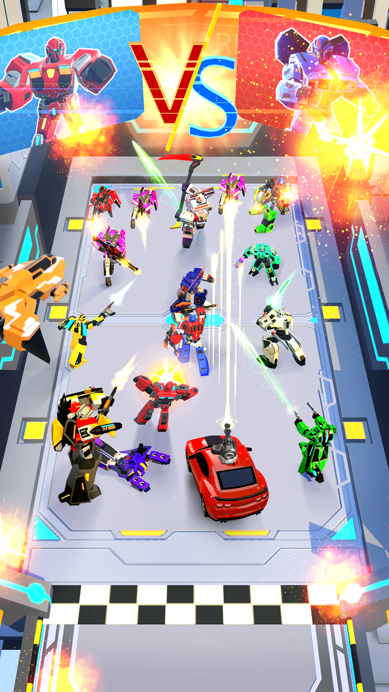 اسکرین شات 4 بازی Hero Robot 3D: Robot Transform