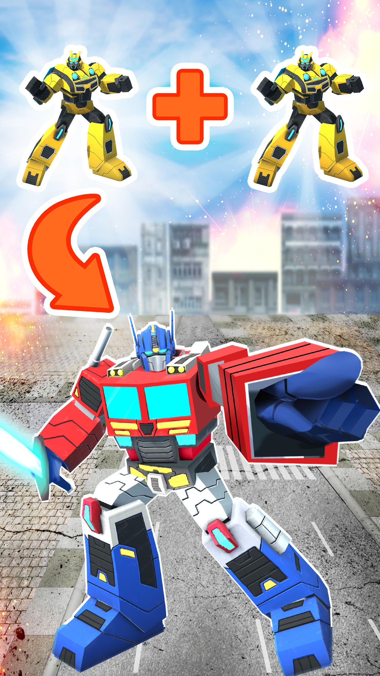 اسکرین شات 5 بازی Hero Robot 3D: Robot Transform