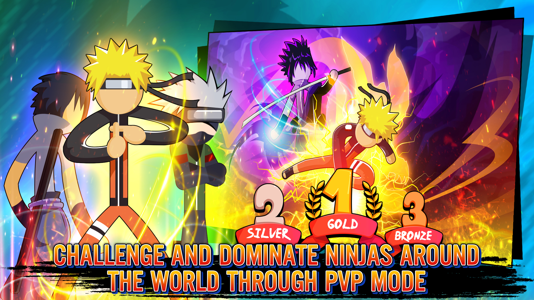 اسکرین شات 5 بازی Ninja Stickman Fight: Ultimate
