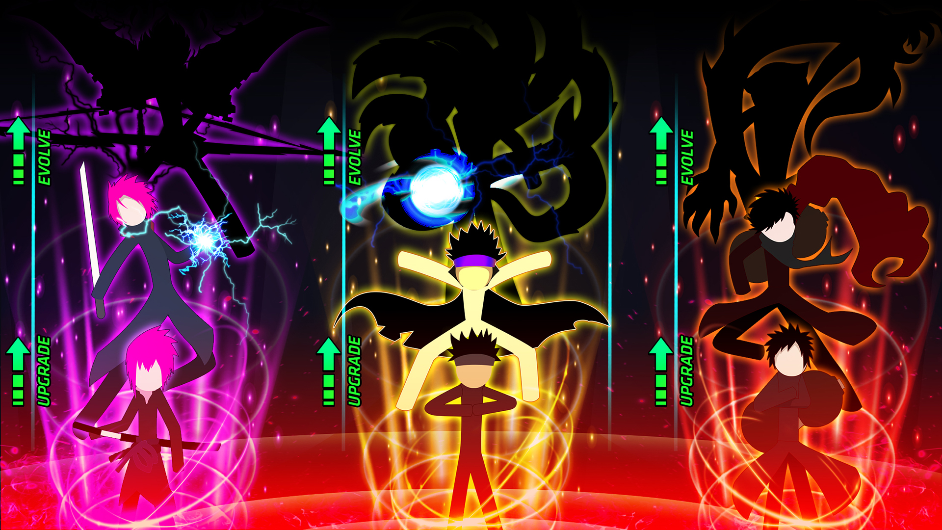 اسکرین شات 3 بازی Ninja Stick Fight: Ultimate