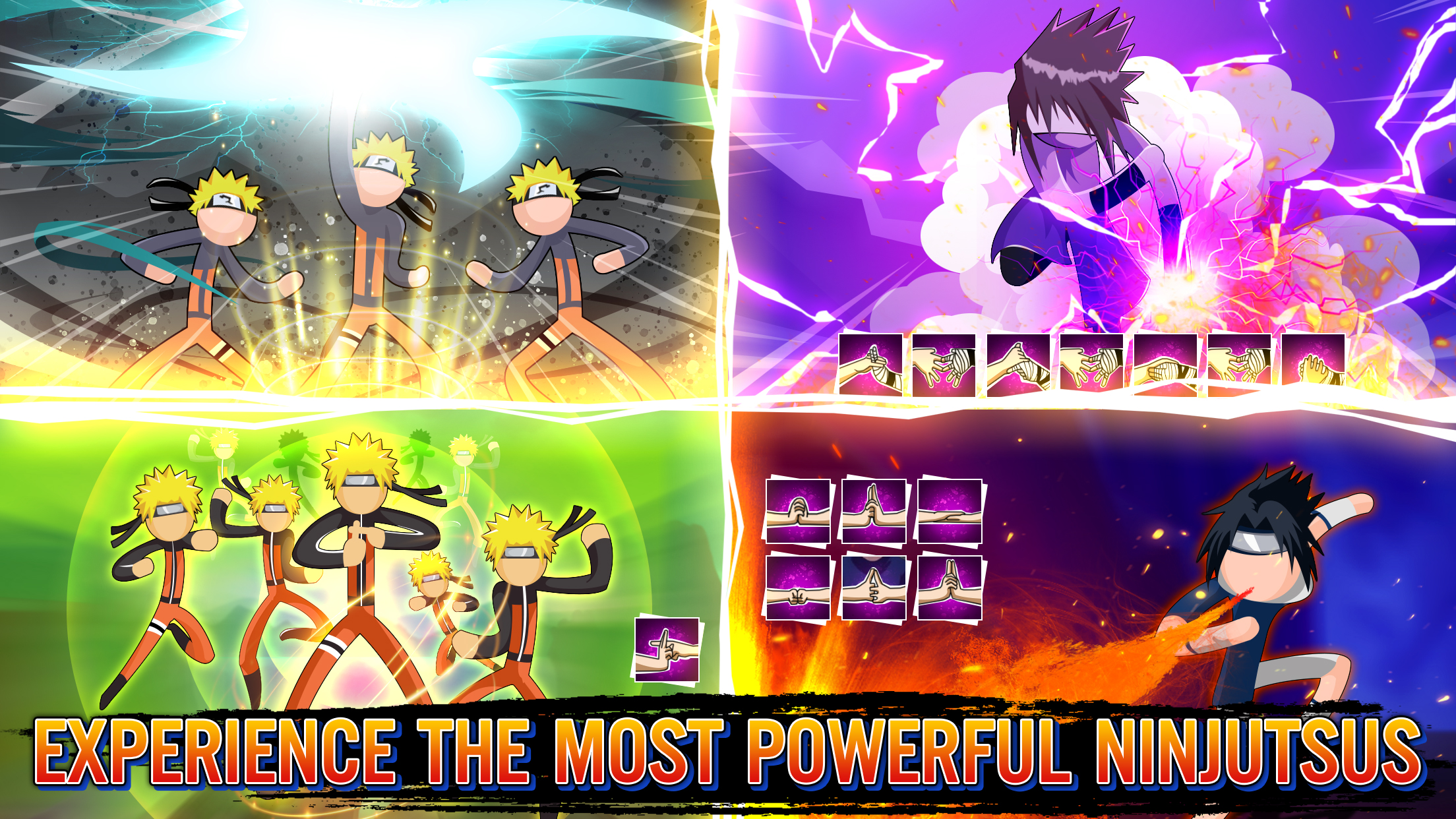 اسکرین شات 3 بازی Ninja Stickman Fight: Ultimate
