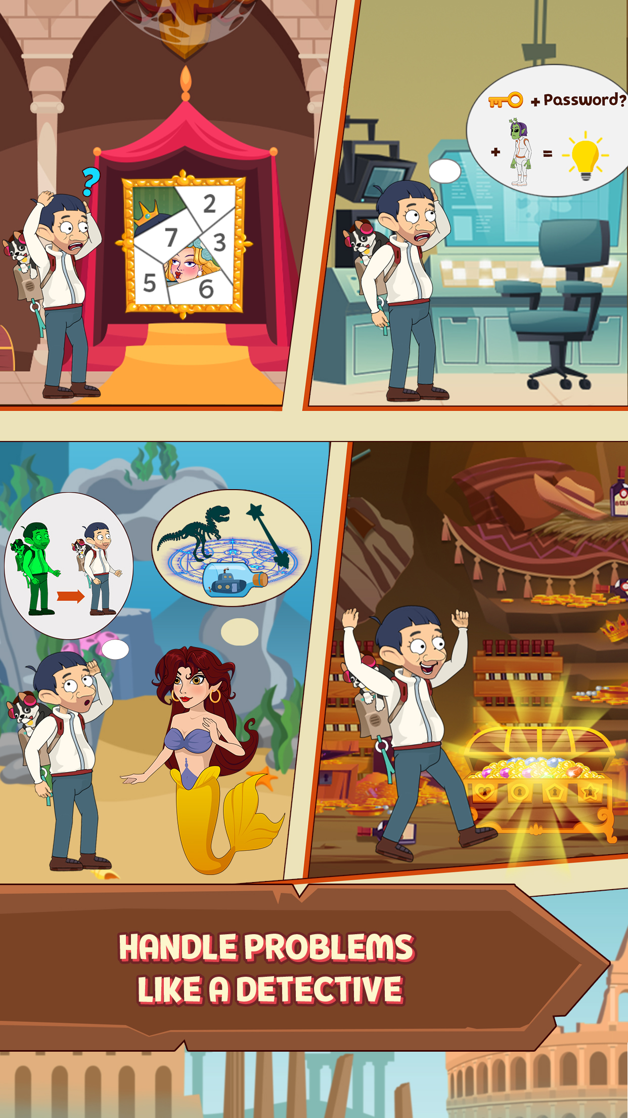 اسکرین شات 4 بازی Pull Pin Puzzle: Rescue Girl