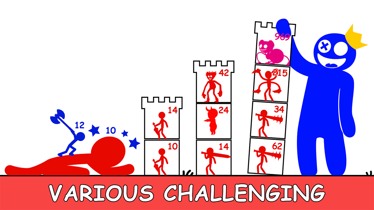 اسکرین شات 3 بازی Wugy Tower: Hero Castle War