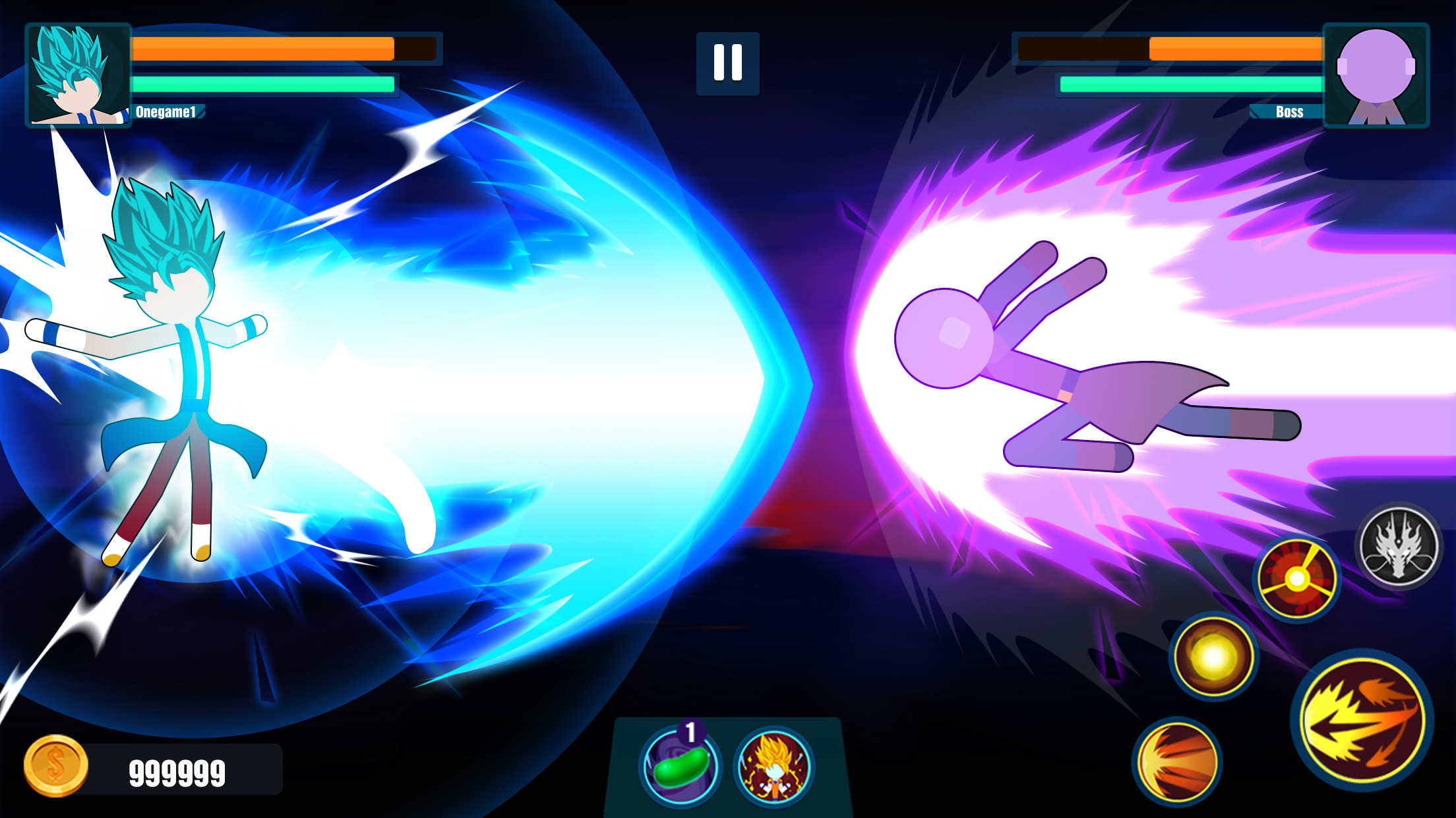 اسکرین شات 1 بازی Stick Dragon Fight Warrios