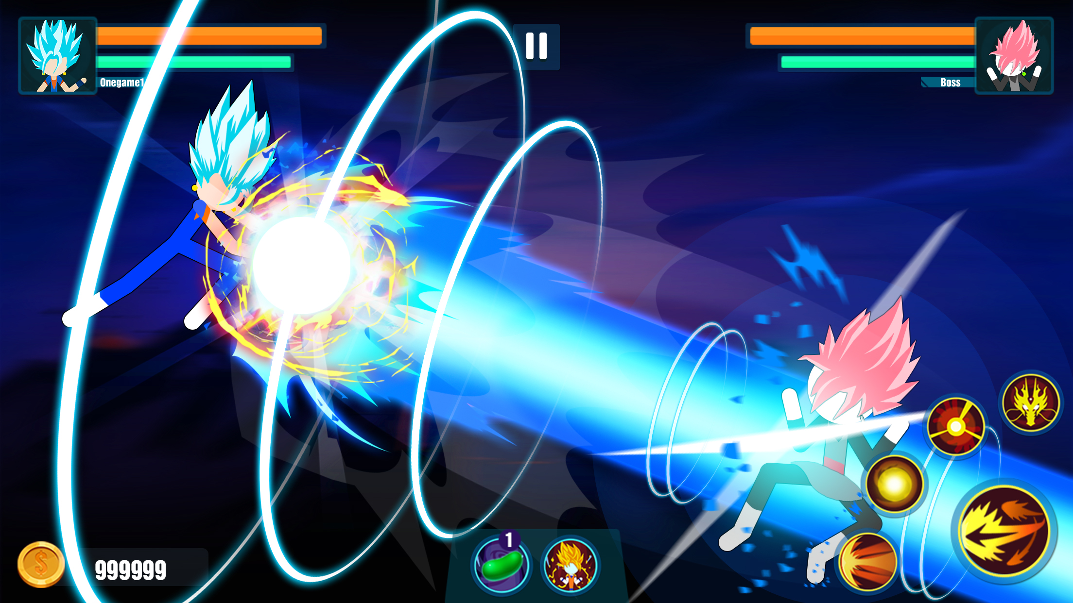 اسکرین شات 2 بازی Stick Dragon Fight Warrios