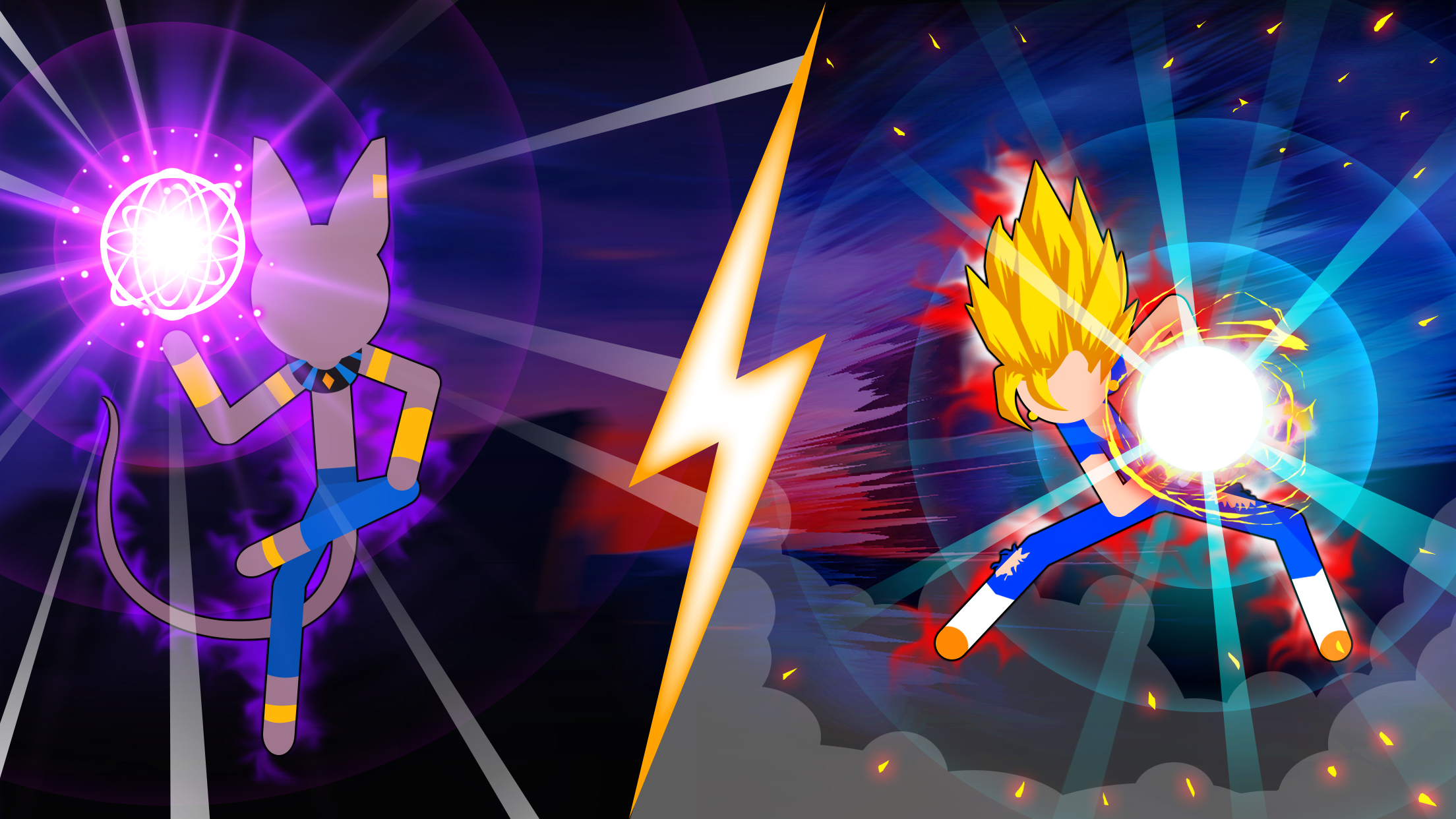 اسکرین شات 4 بازی Stick Dragon Fight Warrios