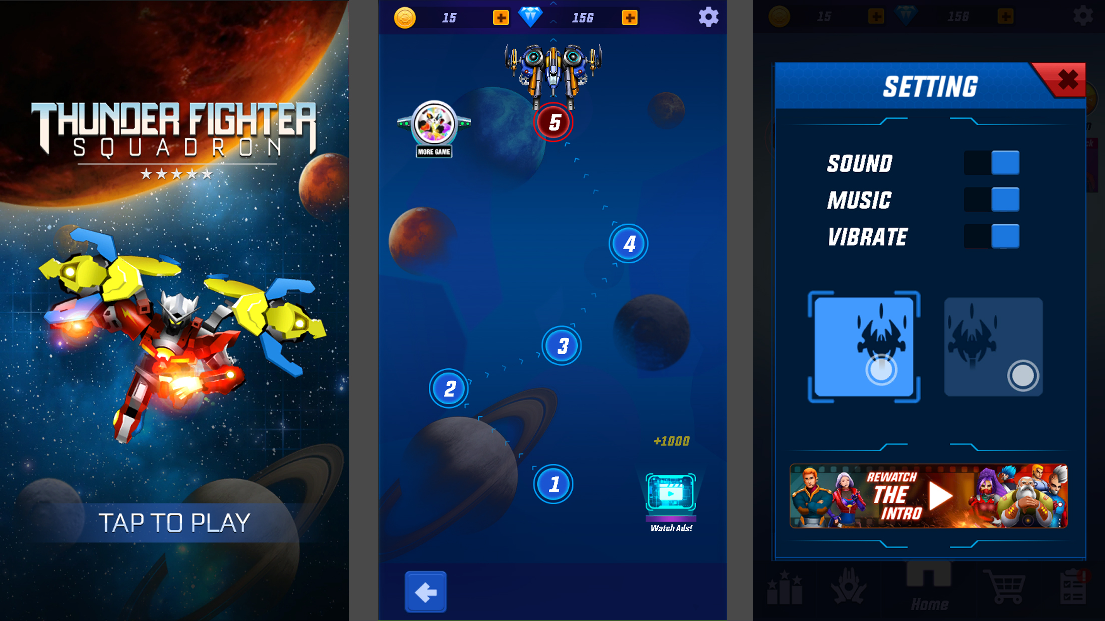 اسکرین شات 7 بازی Thunder Fighter Superhero