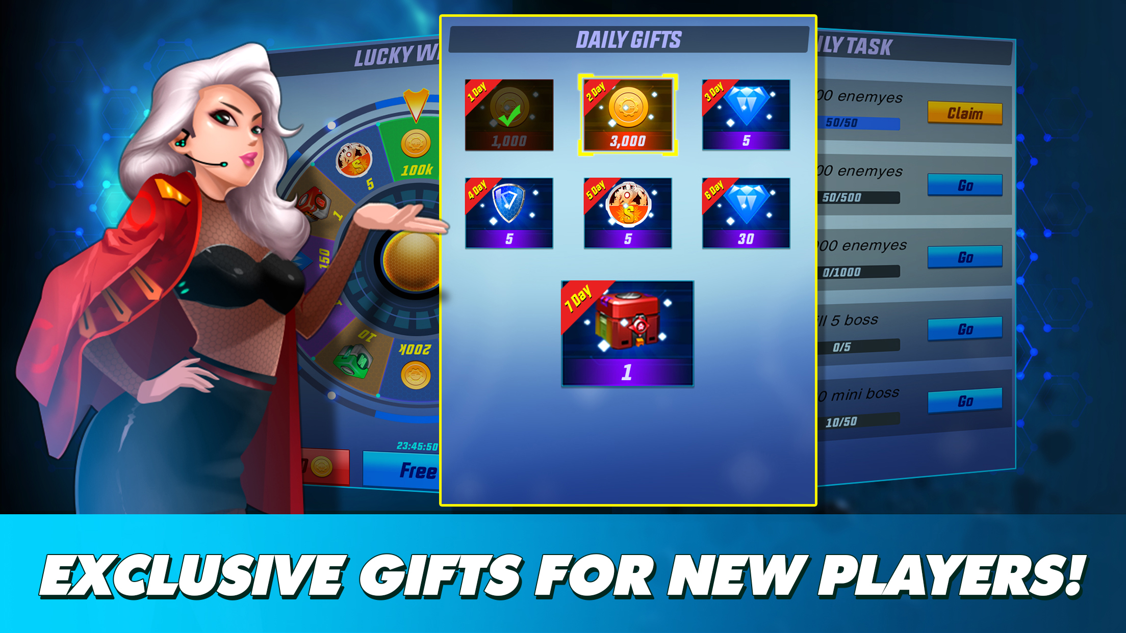 اسکرین شات 4 بازی Thunder Fighter Superhero