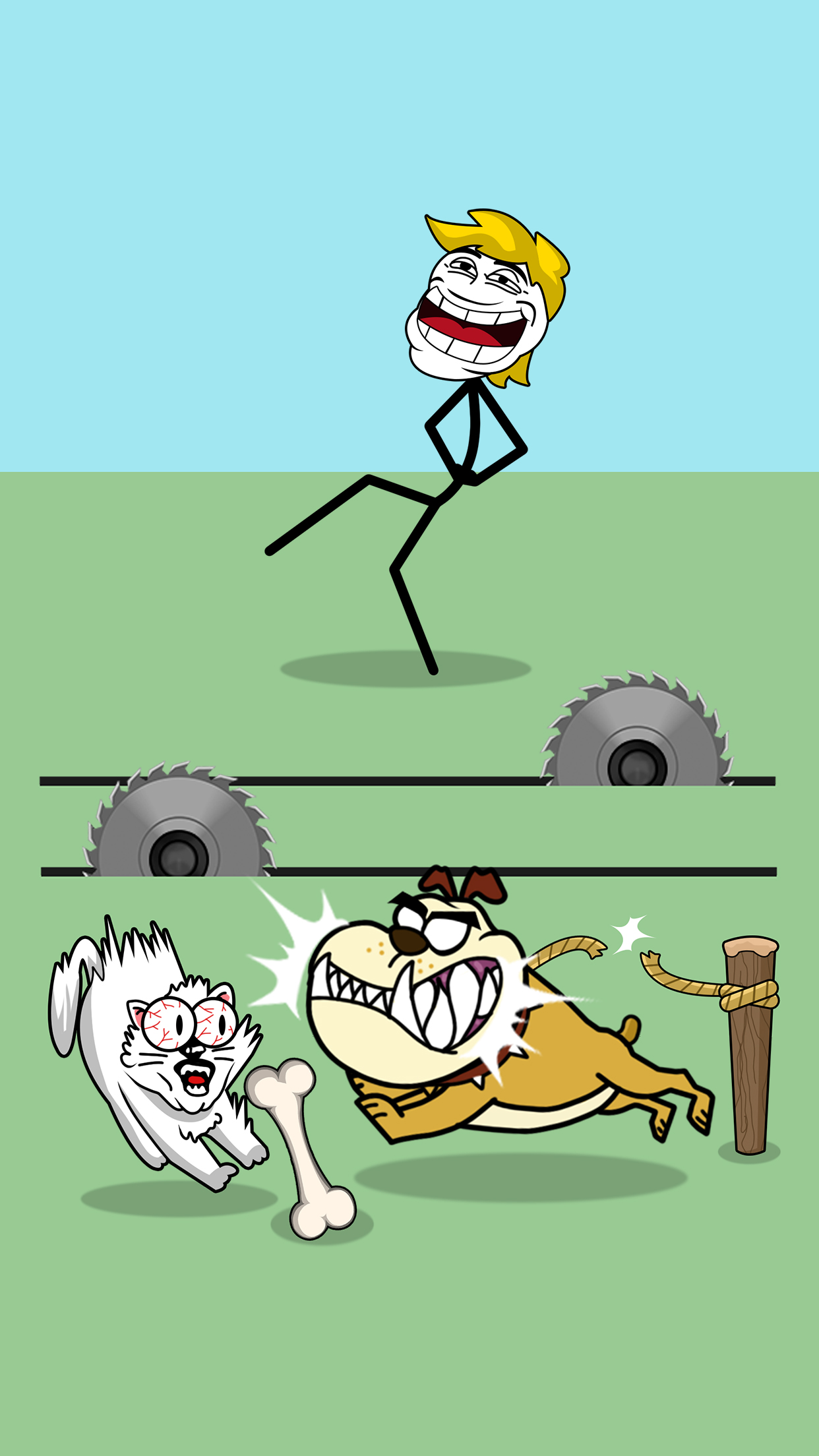 اسکرین شات 6 بازی Troll Master: Thief Puzzle Fun