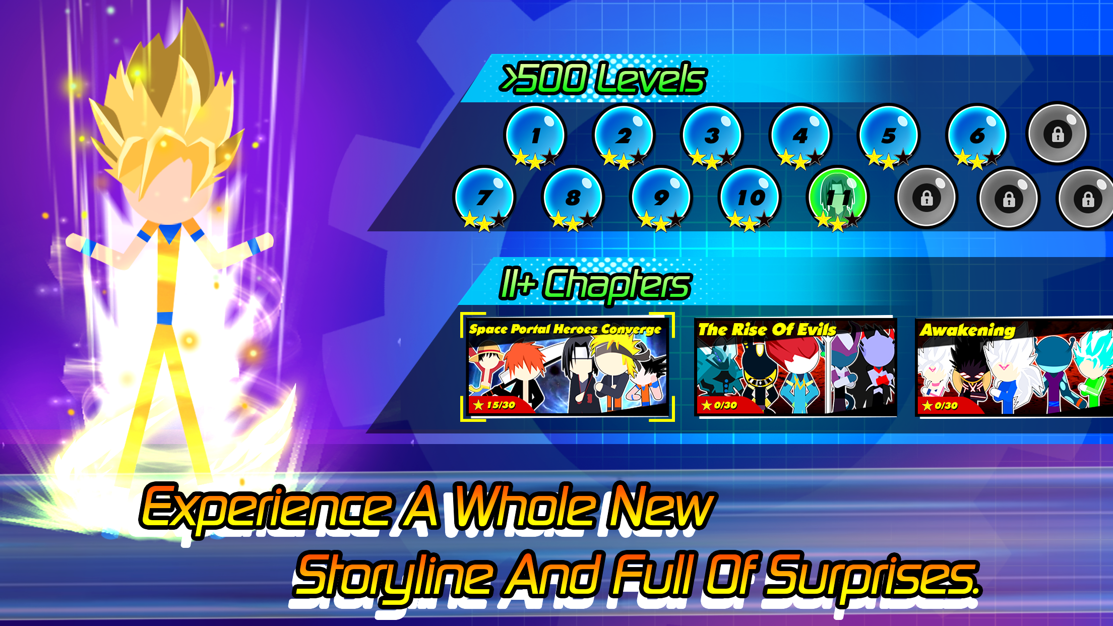 اسکرین شات 4 بازی Super Stick Fight AllStar Hero