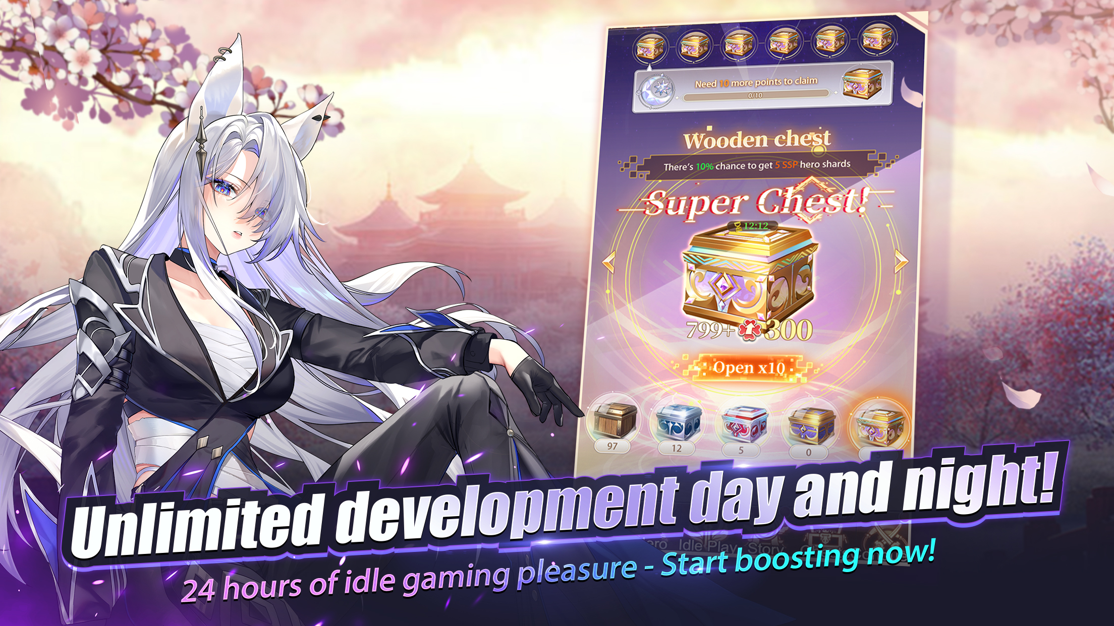 اسکرین شات 5 بازی Attack on Time:Kaisen of girls