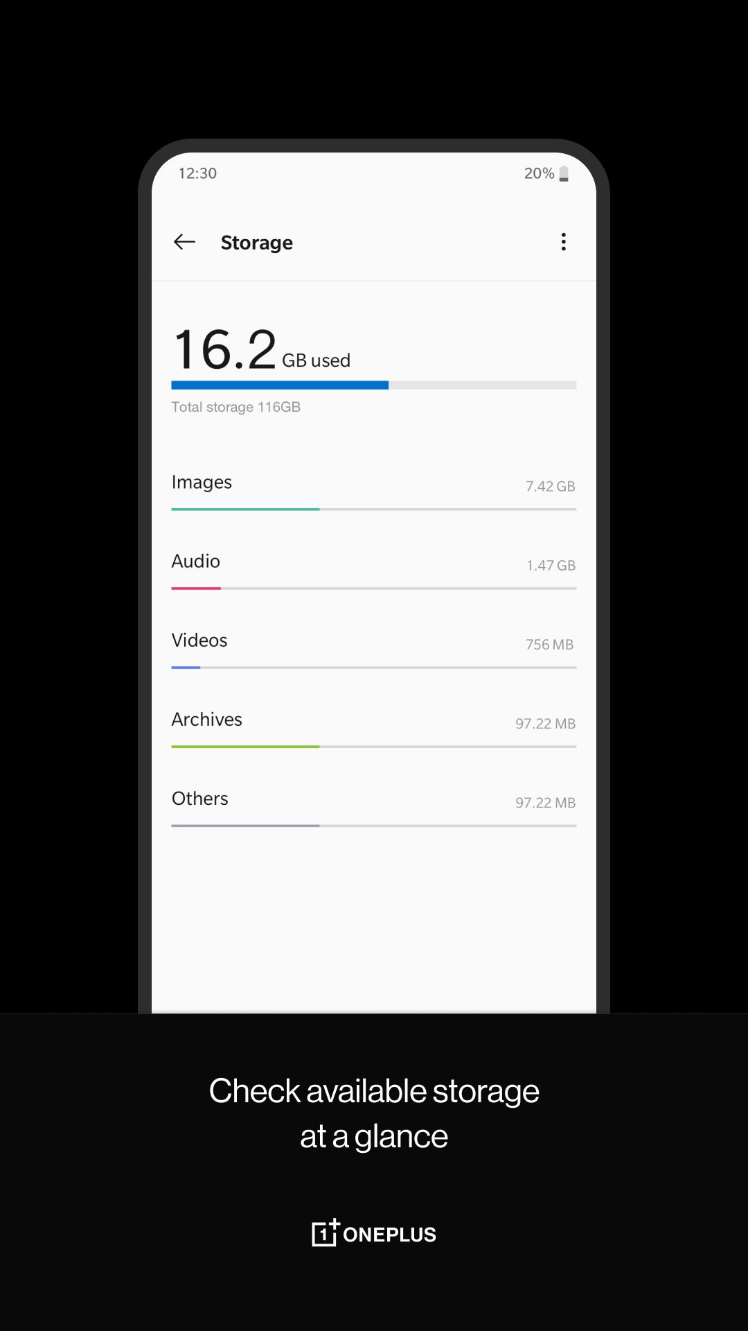 اسکرین شات 3 برنامه OnePlus File Manager