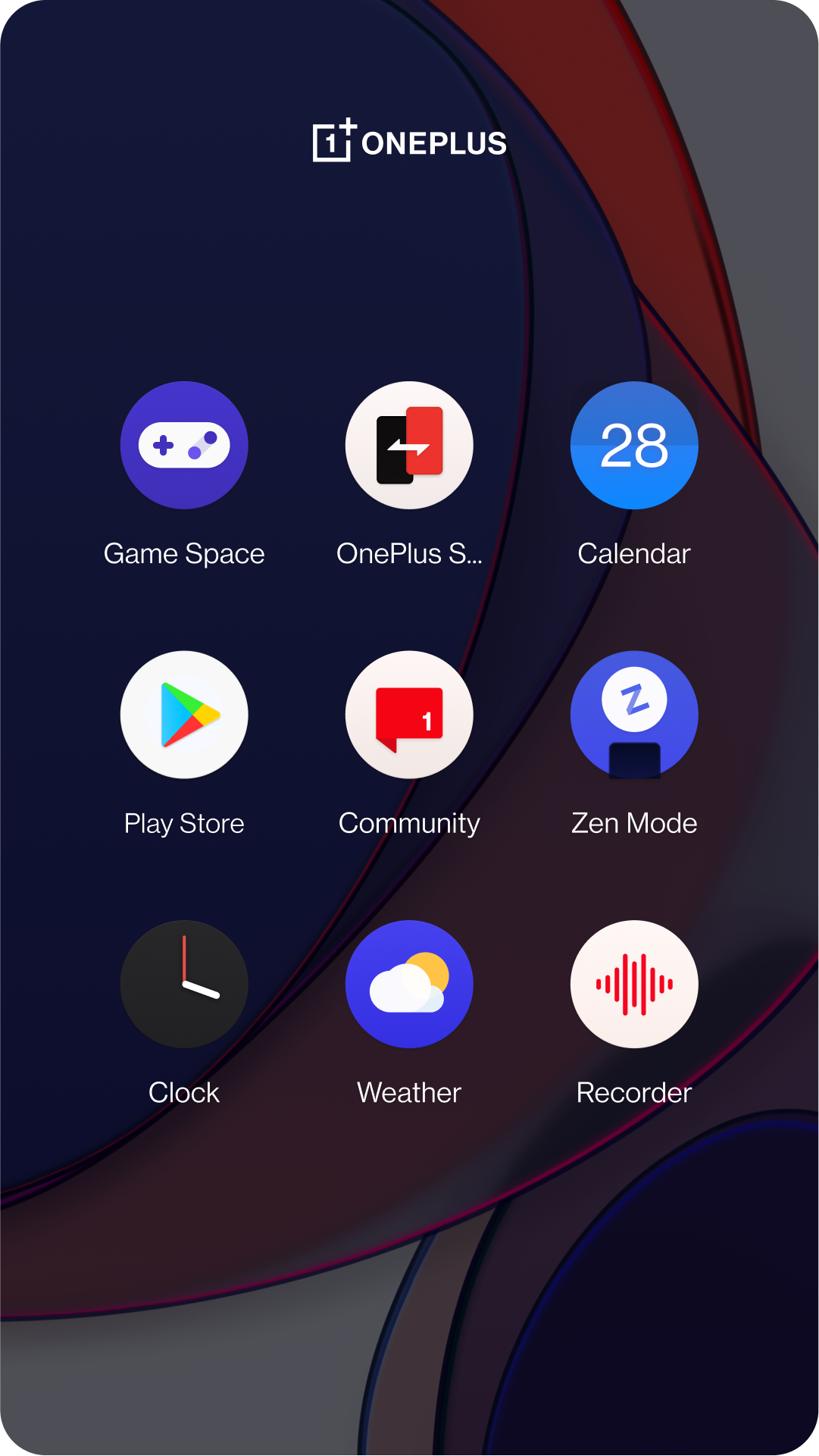 اسکرین شات 2 برنامه OnePlus Icon Pack - Oxygen