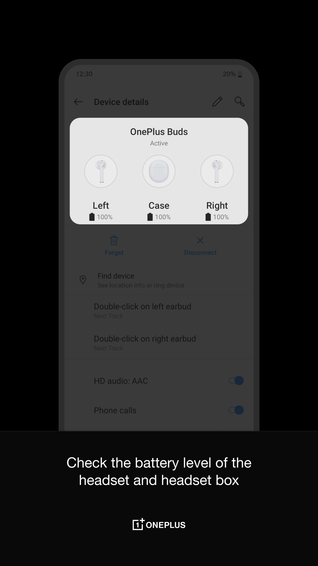 اسکرین شات 1 برنامه OnePlus Buds