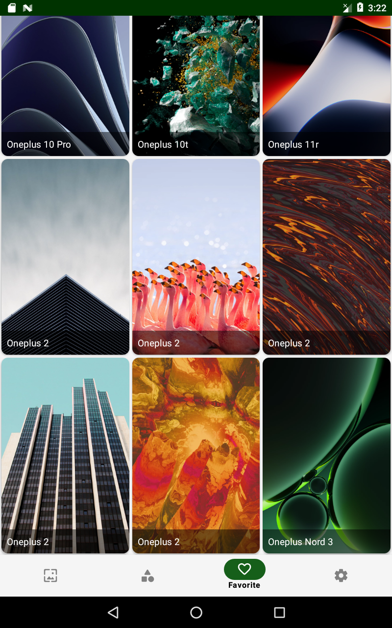اسکرین شات 8 برنامه Wallpaper for Oneplus