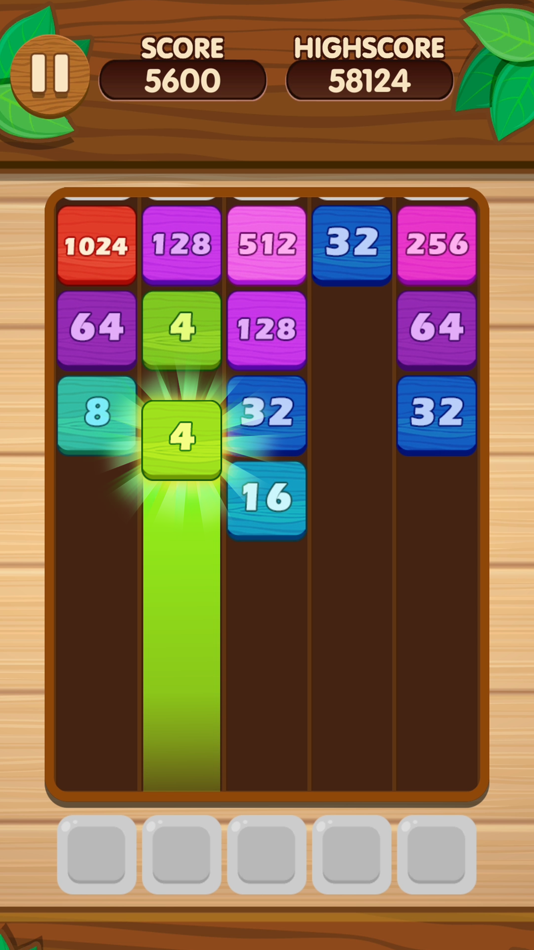 اسکرین شات 3 بازی 2048 Shoot & Merge Block Puzzle