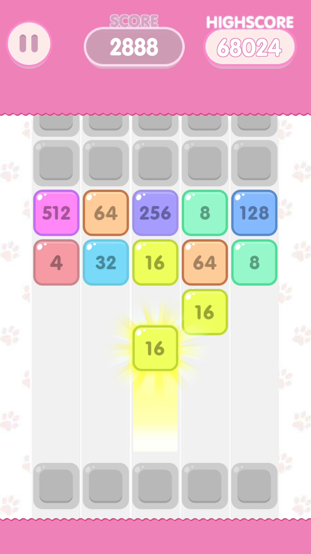 اسکرین شات 4 بازی 2048 Shoot & Merge Block Puzzle