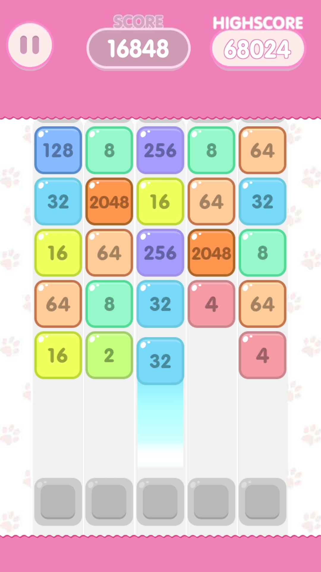 اسکرین شات 2 بازی 2048 Shoot & Merge Block Puzzle