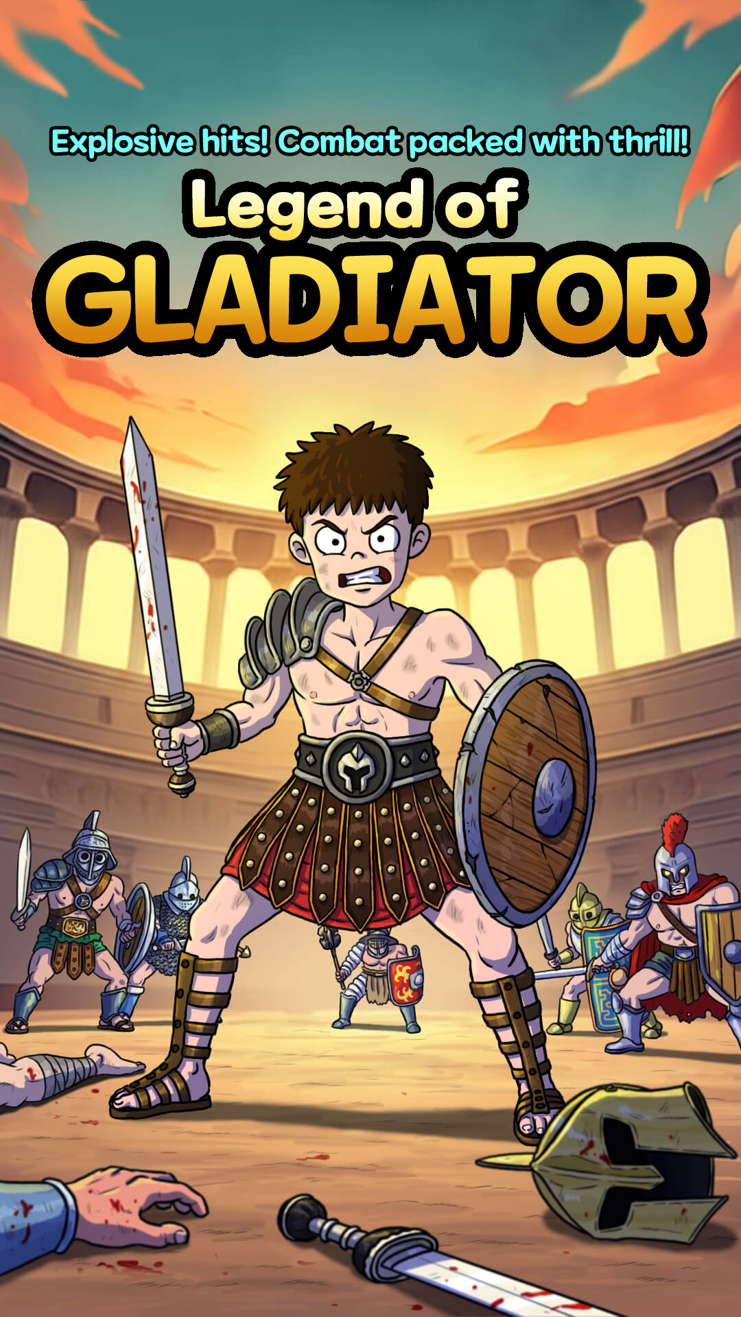 اسکرین شات 1 بازی Legend of Gladiator