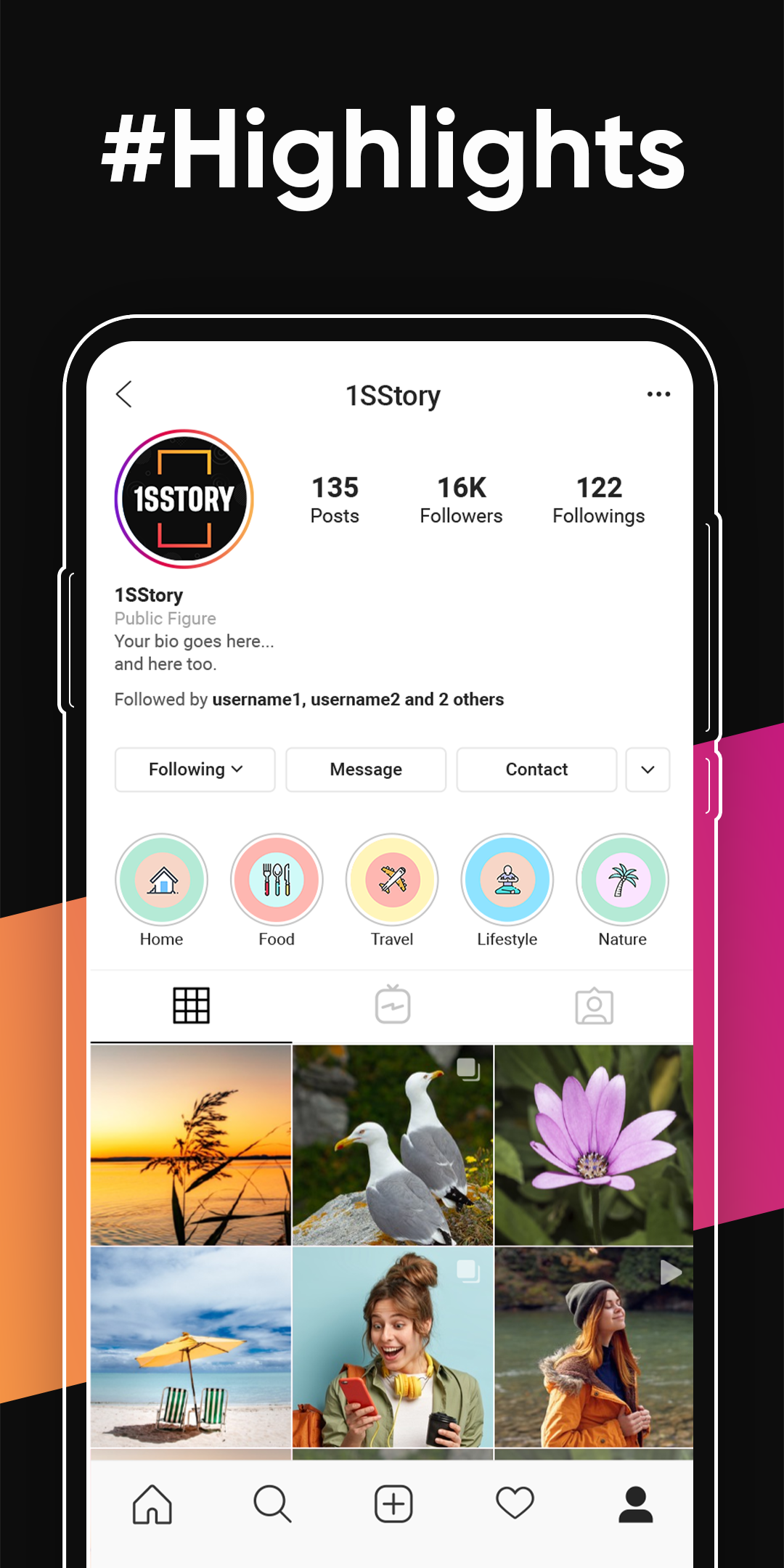 اسکرین شات 2 برنامه 1SStory - Story Maker