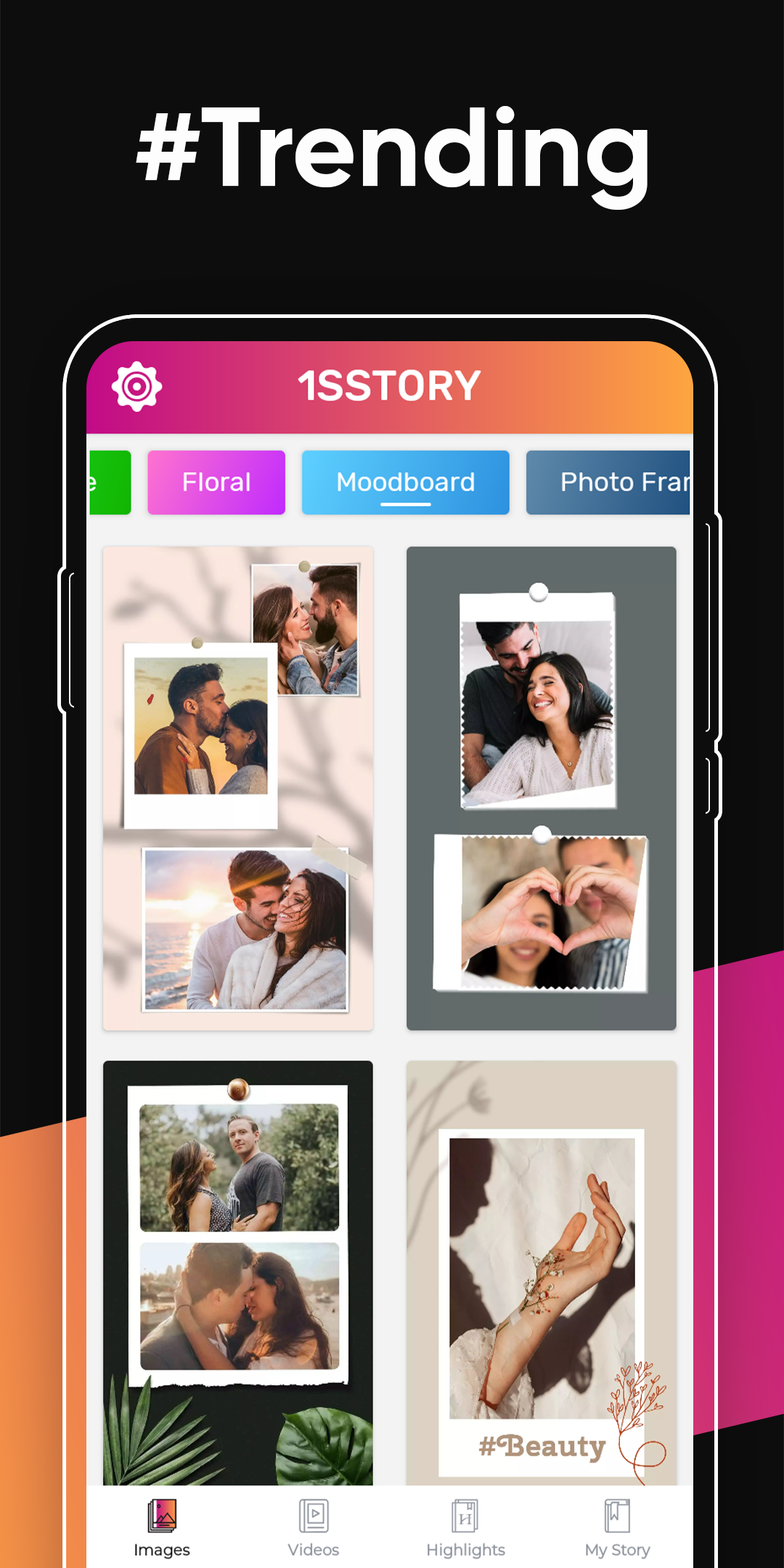 اسکرین شات 1 برنامه 1SStory - Story Maker