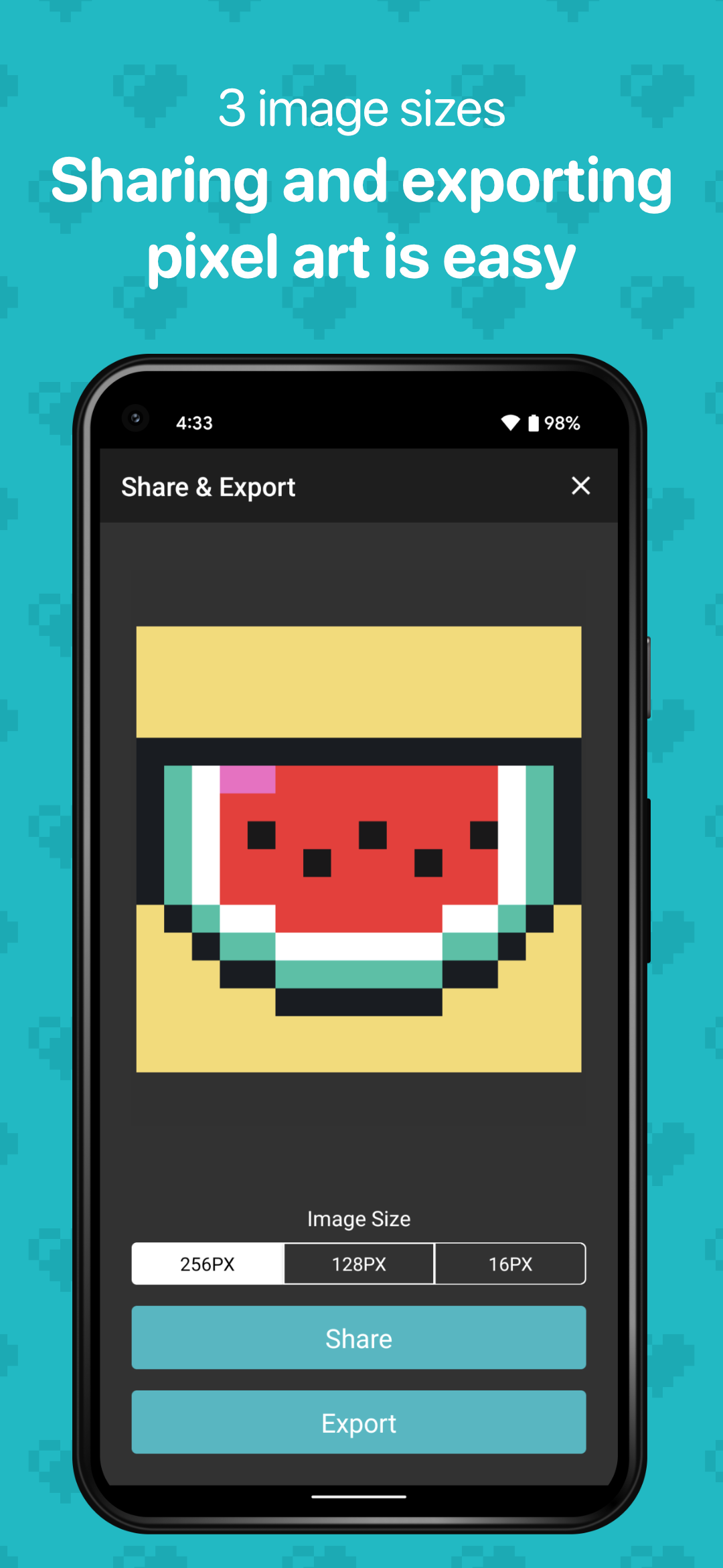 اسکرین شات 5 برنامه 8bit Painter