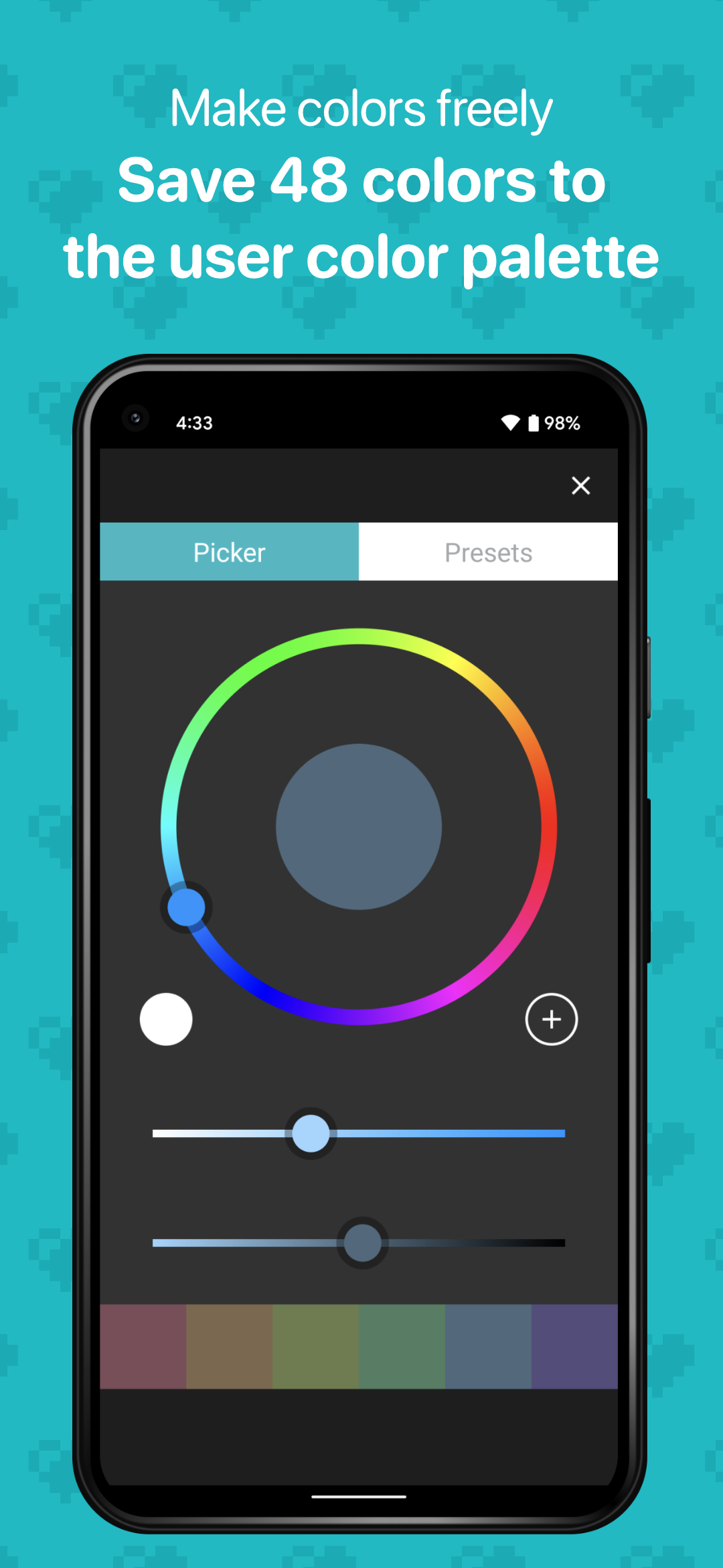 اسکرین شات 4 برنامه 8bit Painter