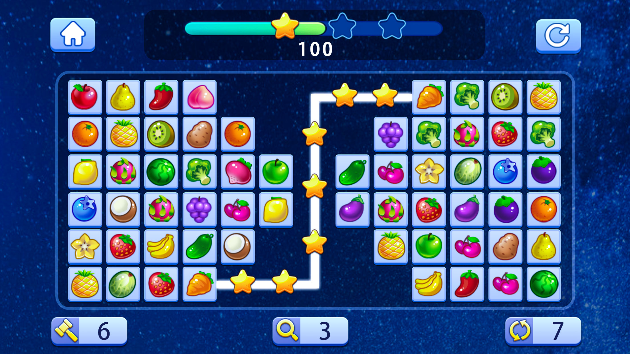 اسکرین شات 6 بازی Fruit Connect: Onet, Tile Link