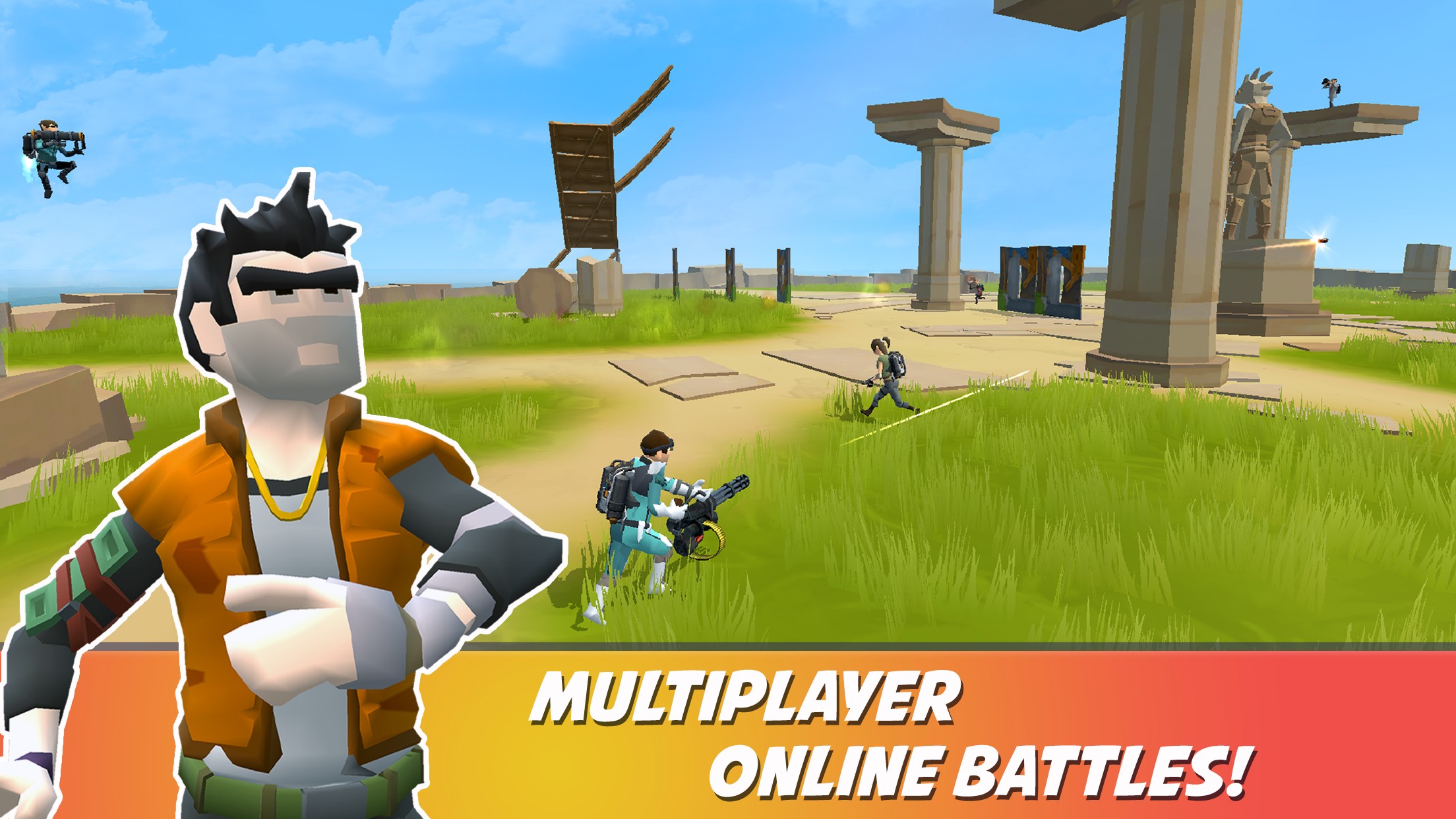 اسکرین شات 4 بازی rocket royale (راکت رویال)
