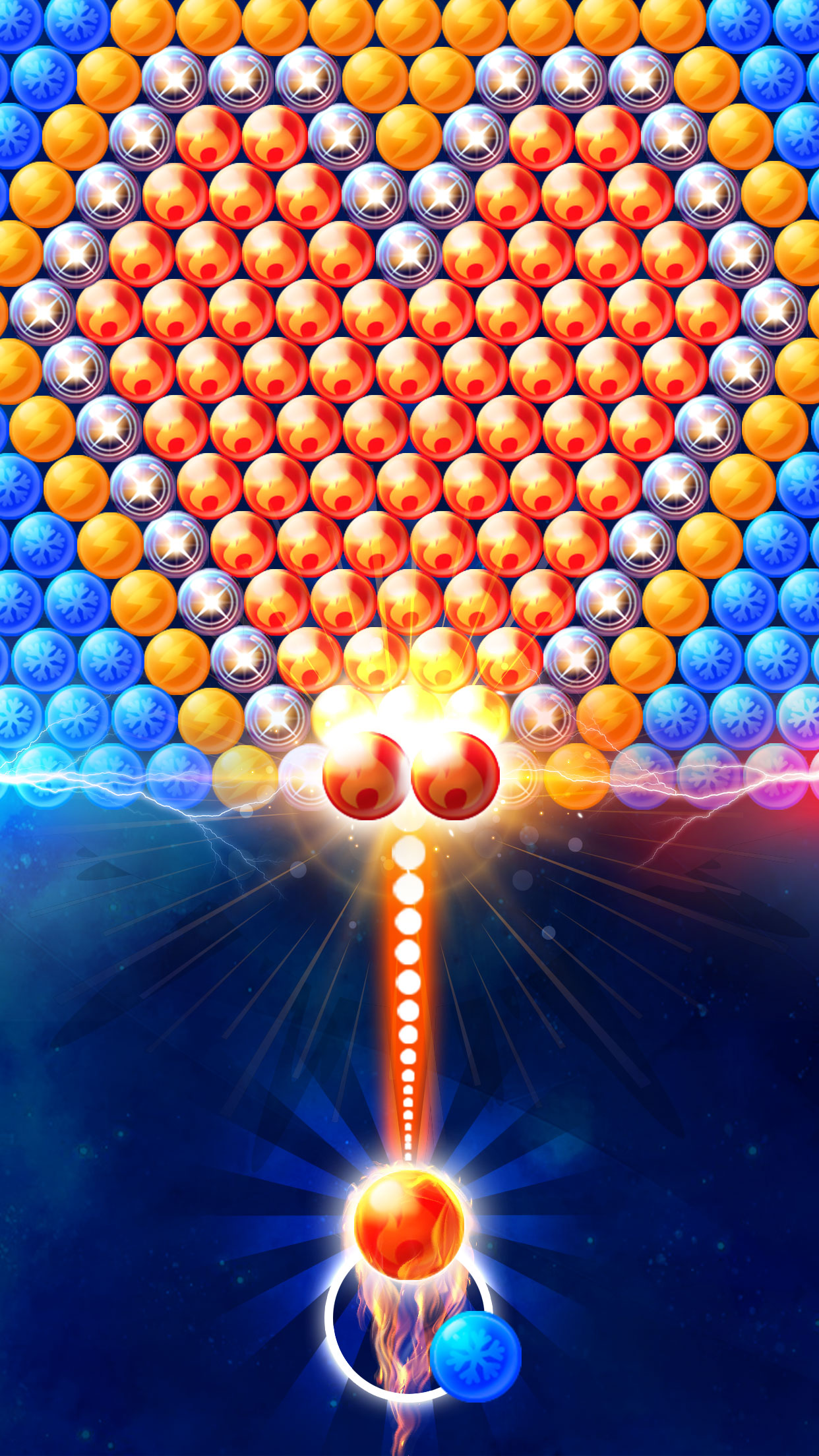 اسکرین شات 1 بازی Classic Bubble Shooter