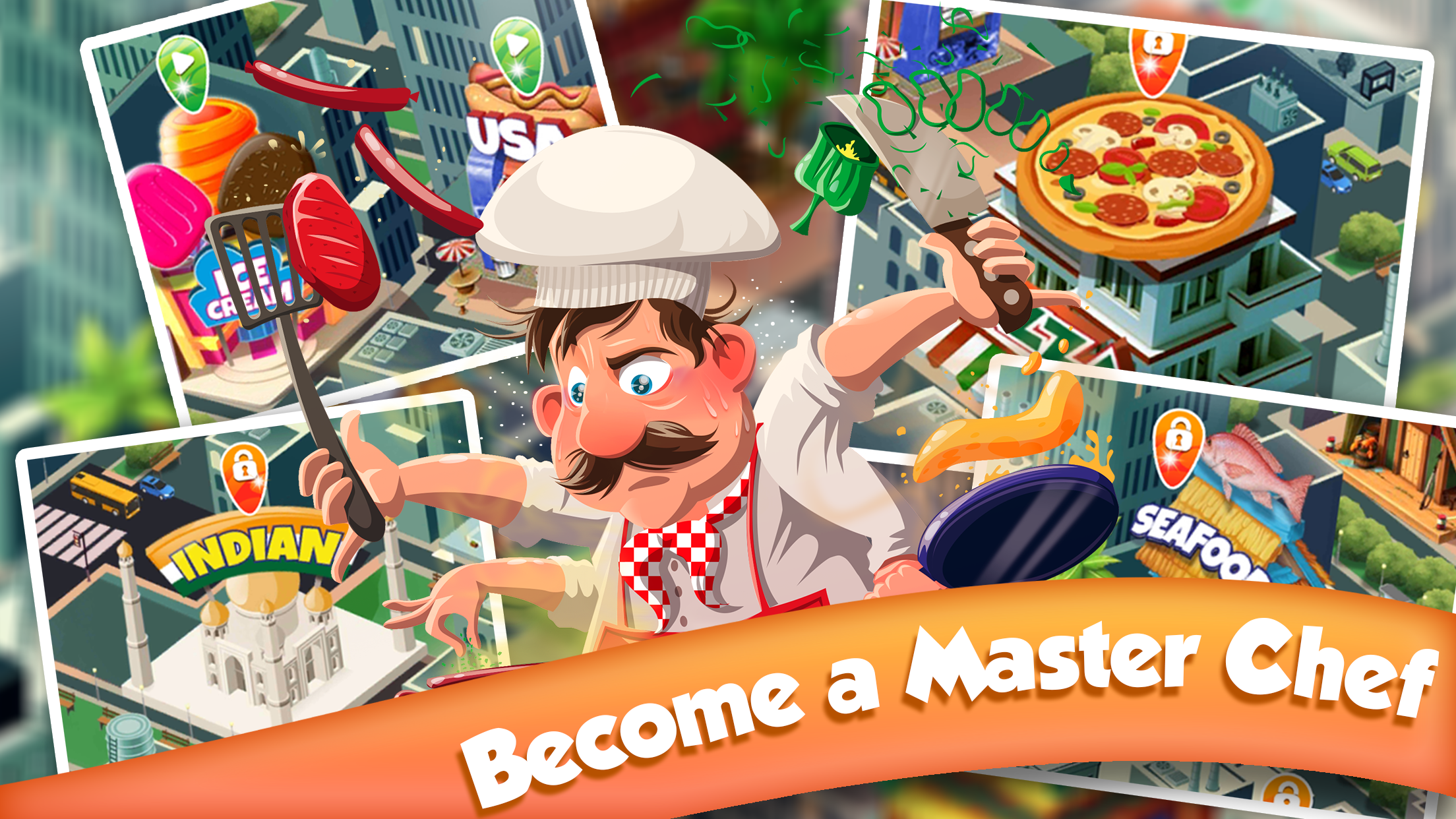 اسکرین شات 4 بازی Cooking Rush: Restaurant Chef