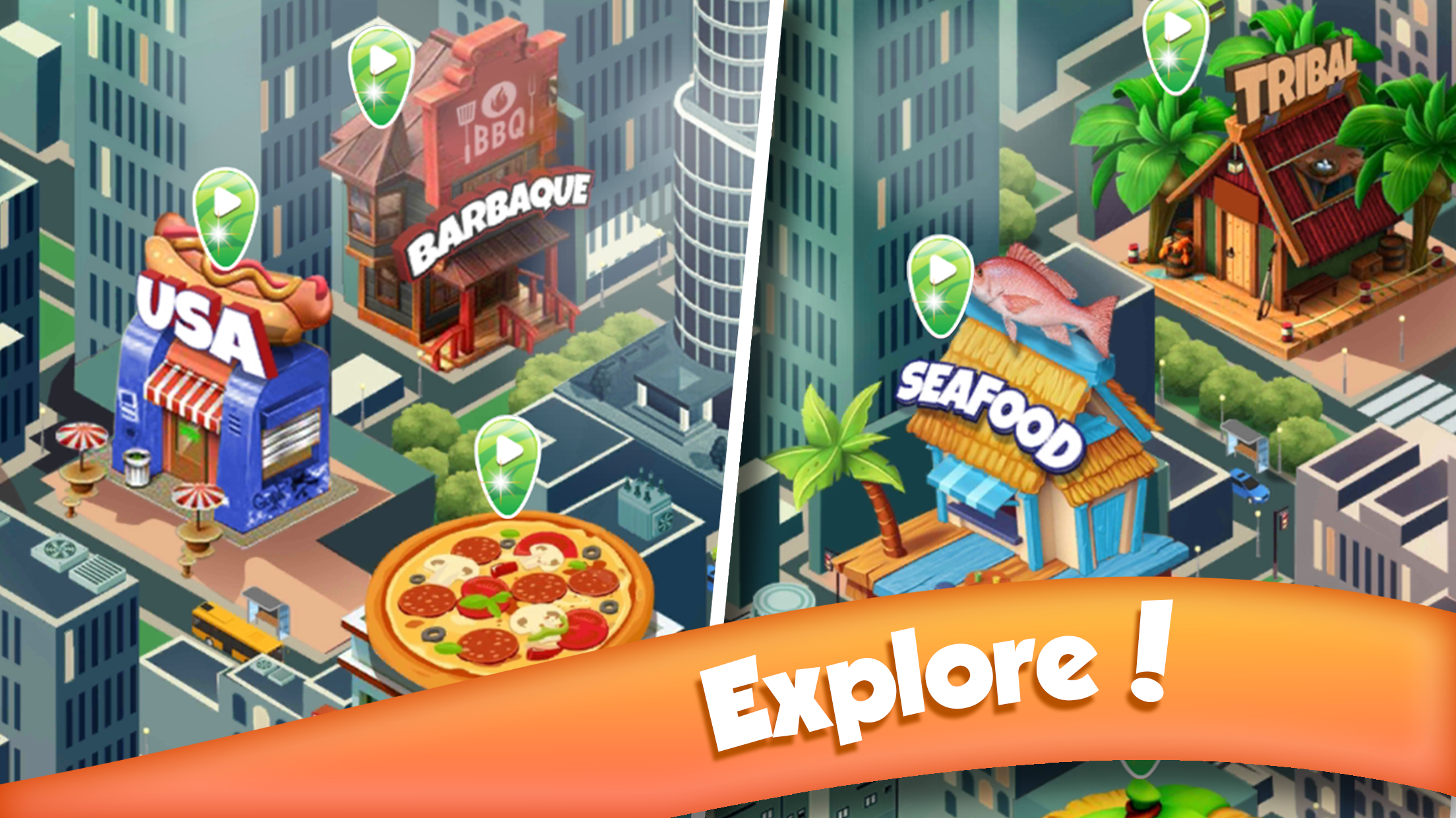 اسکرین شات 3 بازی Cooking Rush: Restaurant Chef