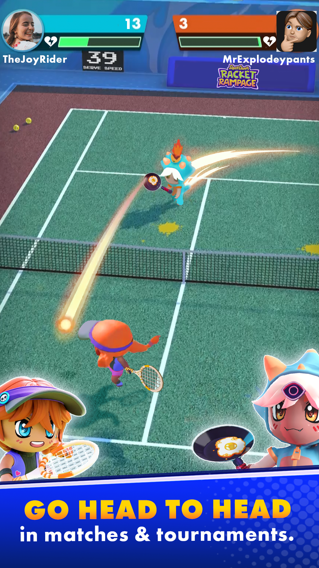 اسکرین شات 2 بازی Super Champs: Racket Rampage