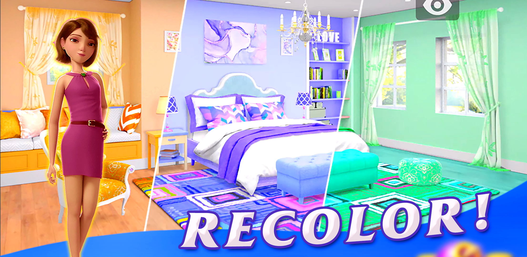اسکرین شات 3 بازی Home Design - Decorate House