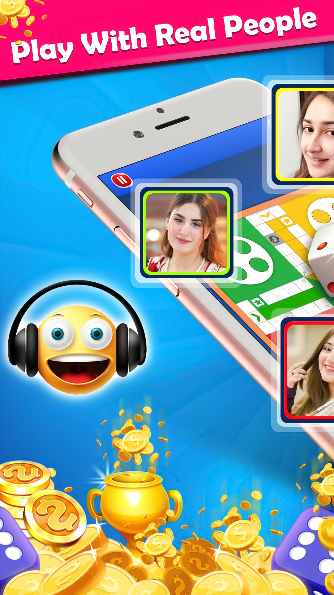 اسکرین شات 3 برنامه Super Ludo Multiplayer Fantasy