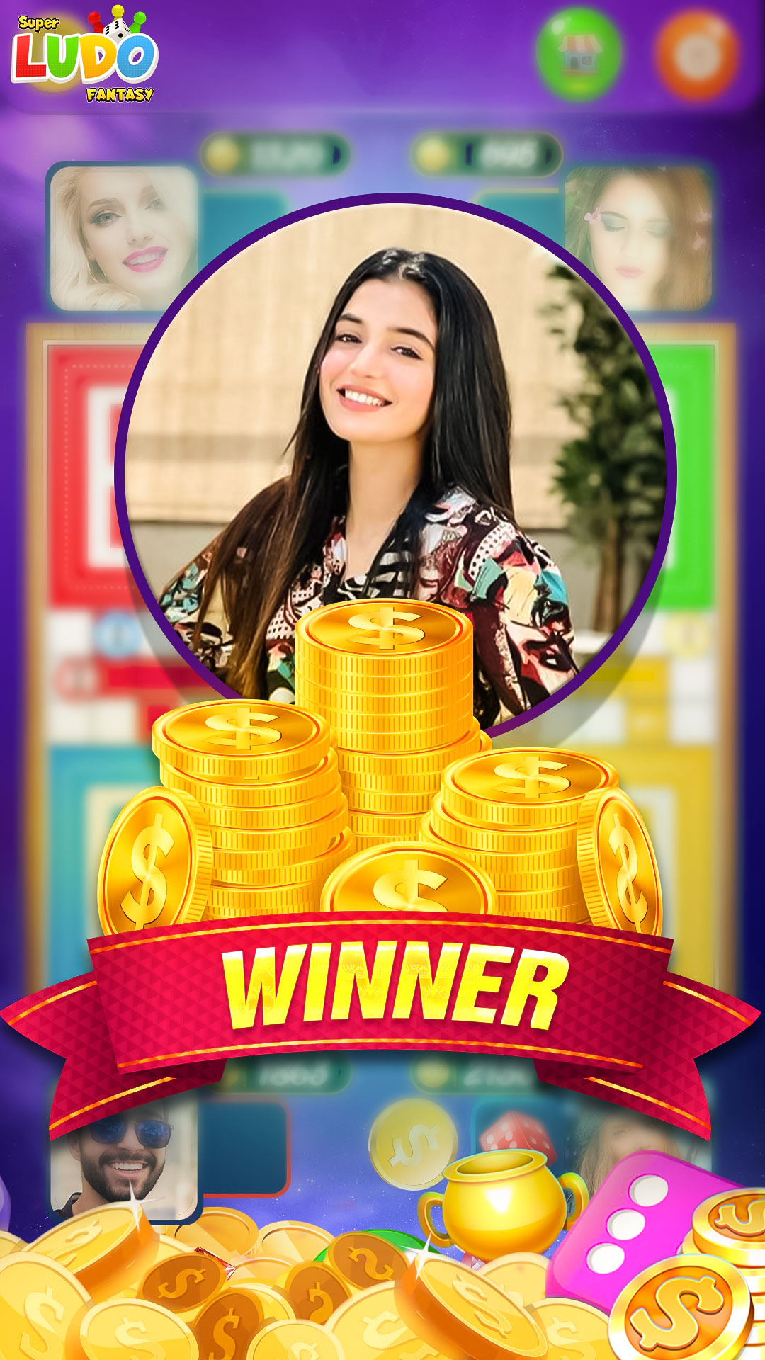 اسکرین شات 7 برنامه Super Ludo Multiplayer Fantasy