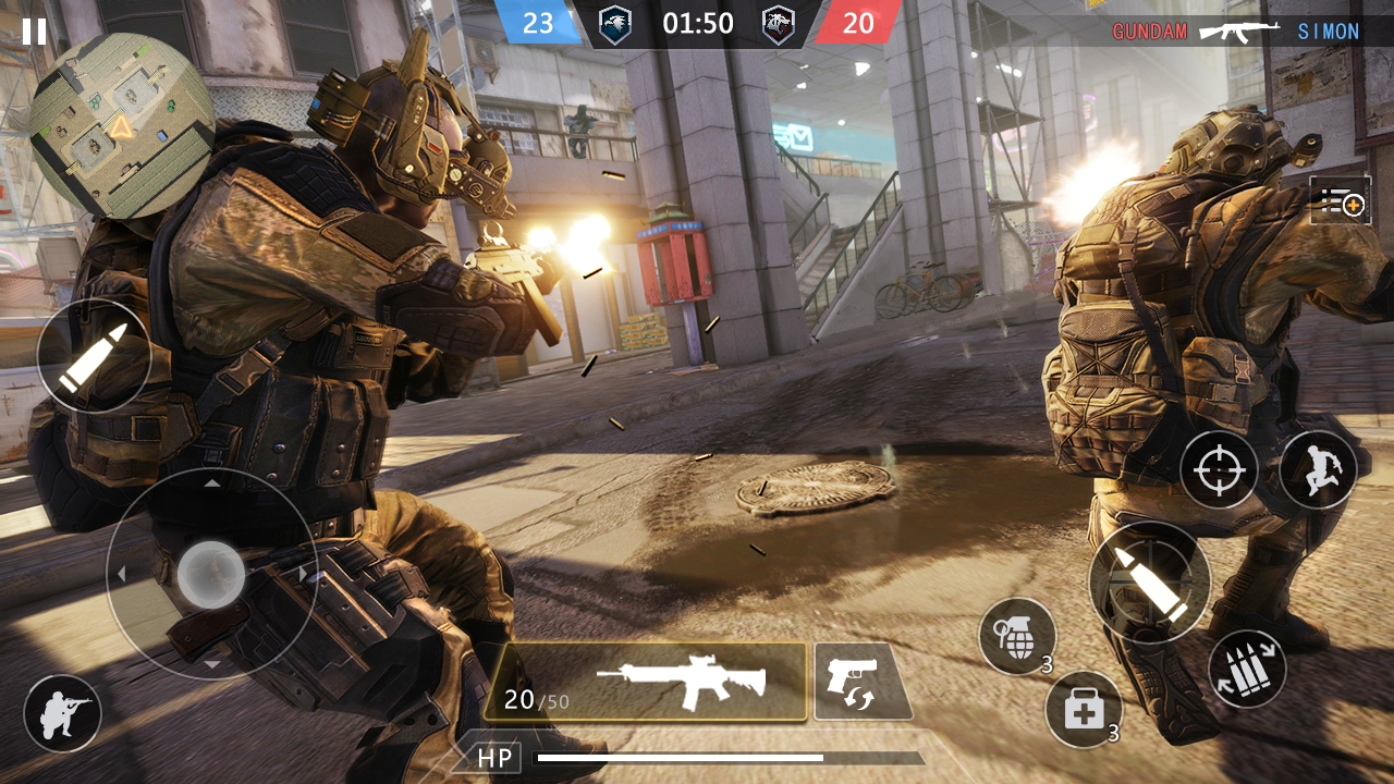 اسکرین شات 3 بازی Bullet Fury: PvP Team Shooter