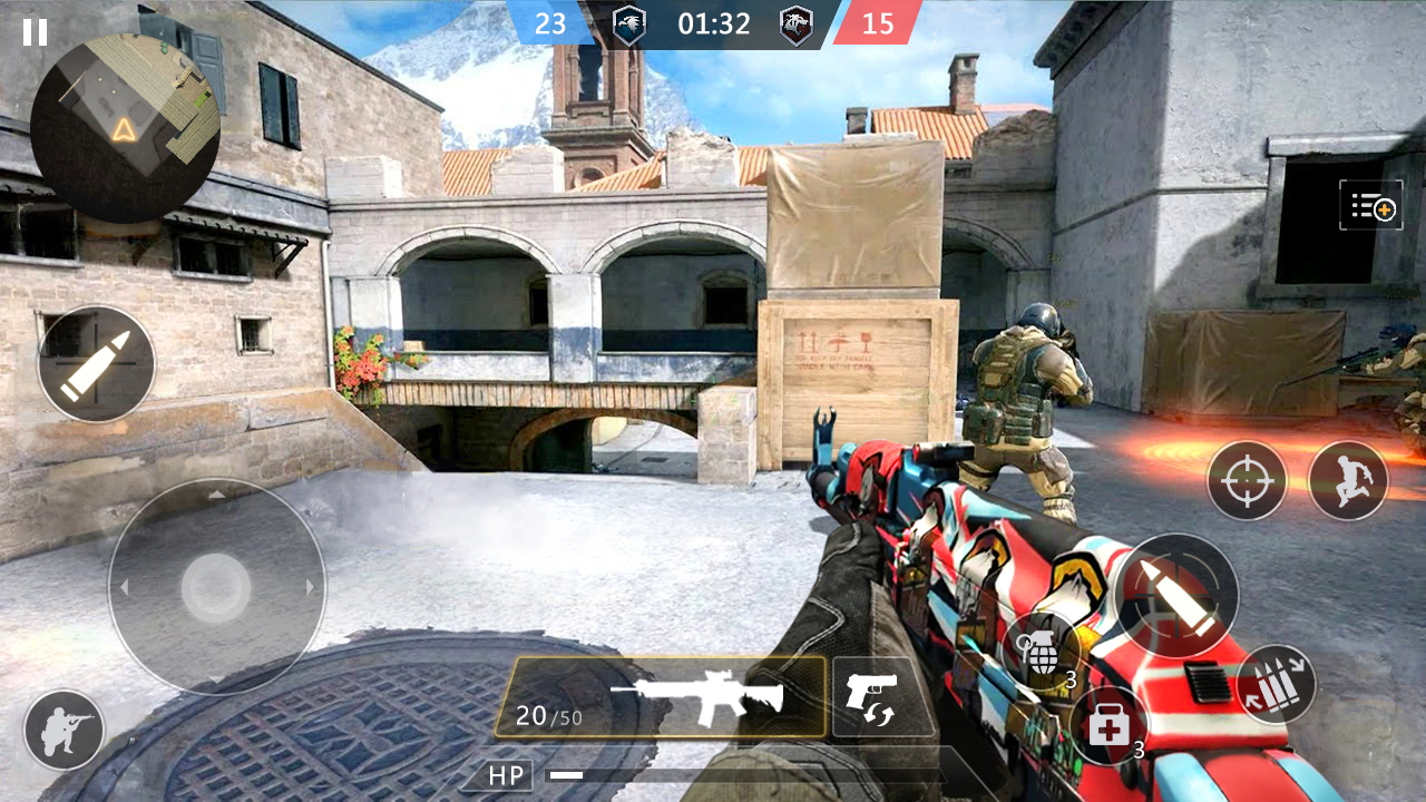 اسکرین شات 2 بازی Bullet Fury: PvP Team Shooter