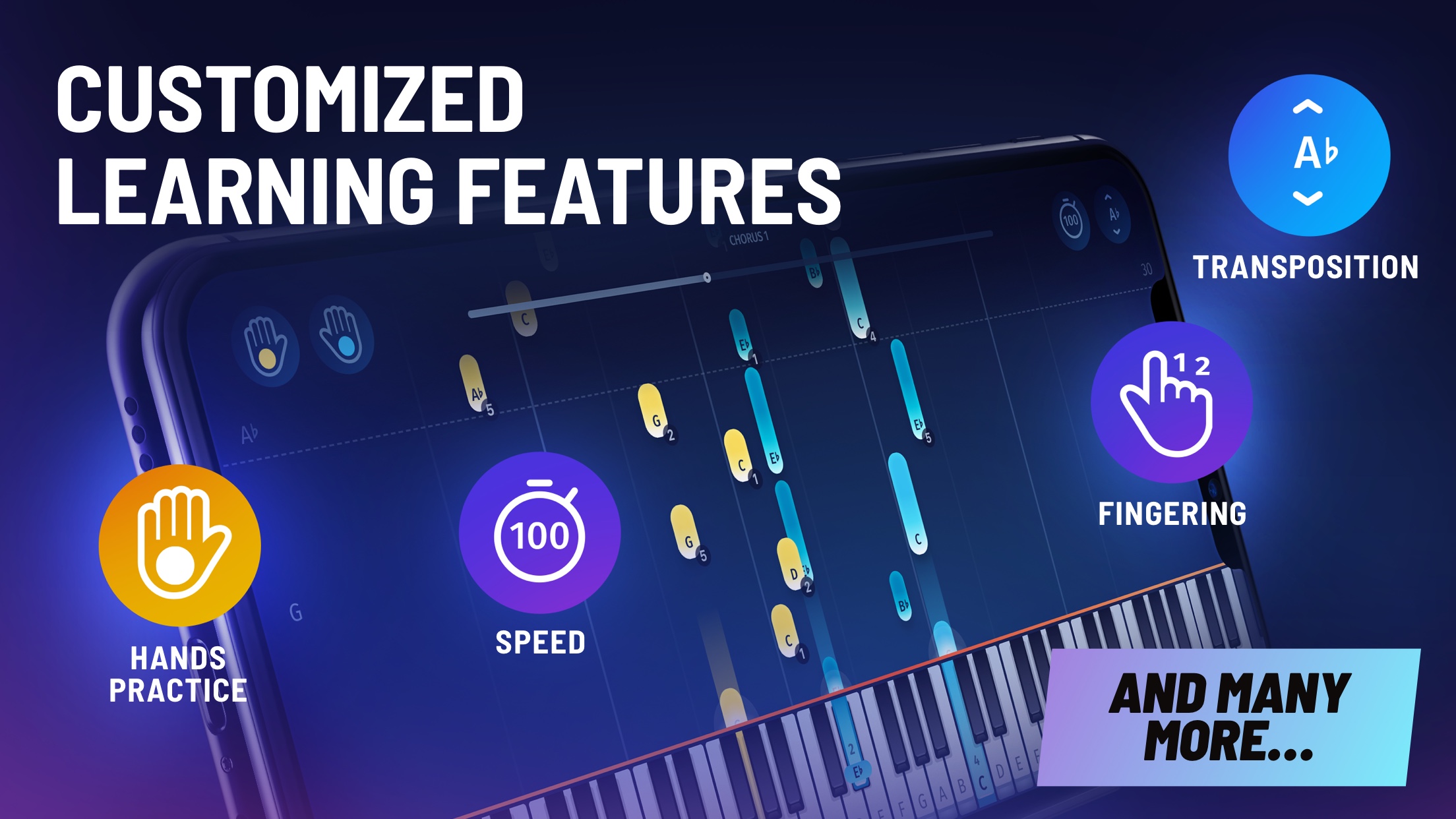 اسکرین شات 2 برنامه OnlinePianist - Songs on Piano