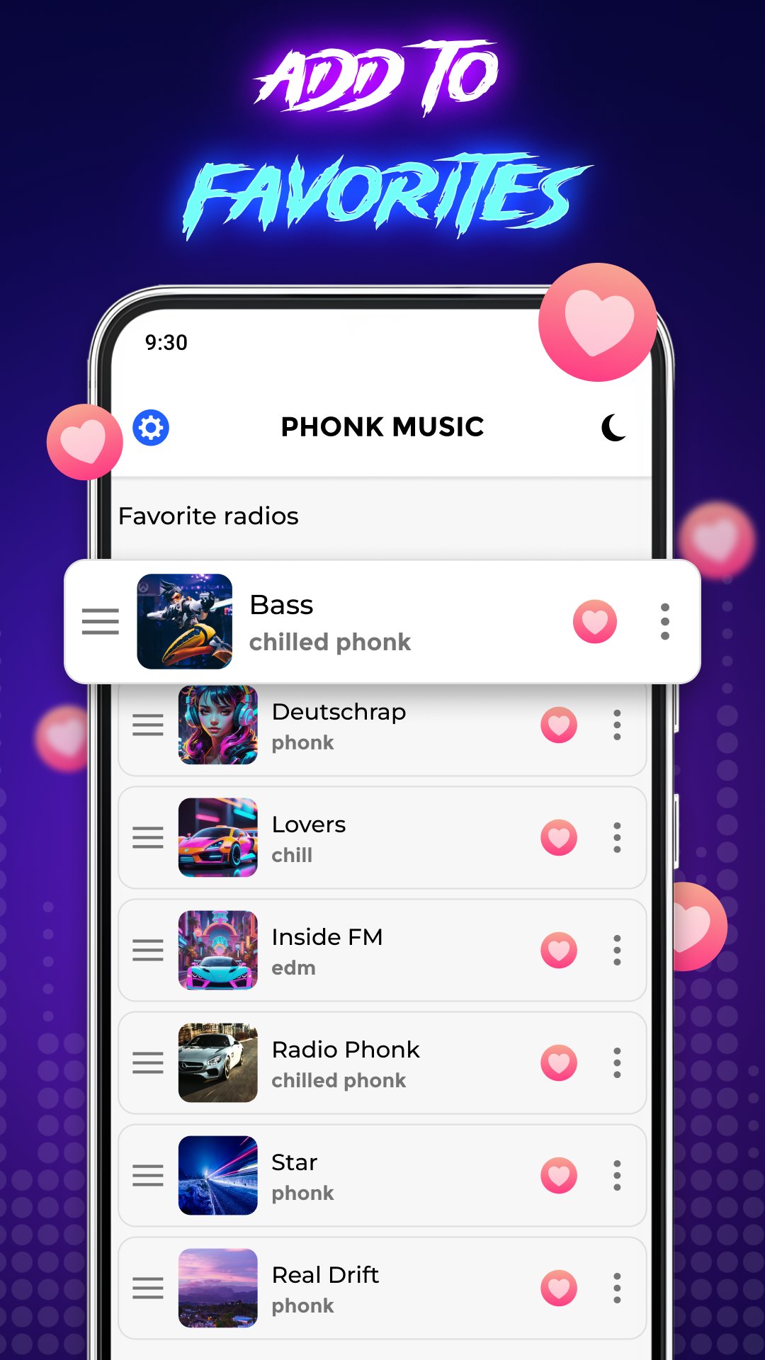 اسکرین شات 5 برنامه Phonk Music - Song Remix Radio