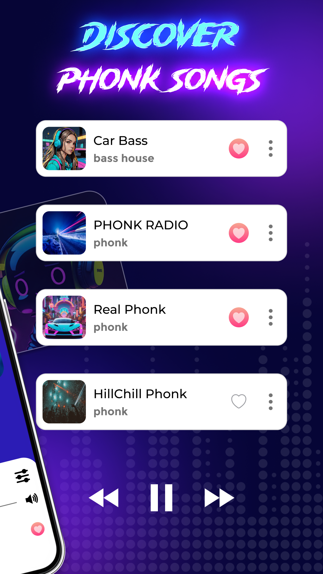 اسکرین شات 3 برنامه Phonk Music - Song Remix Radio