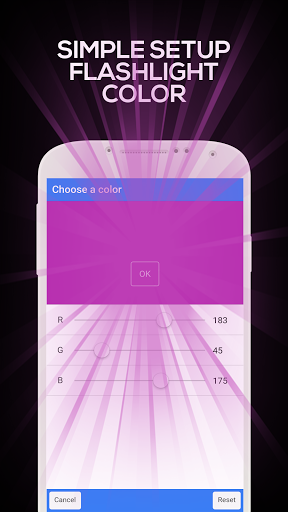 اسکرین شات 5 برنامه Bright Screen Flashlight