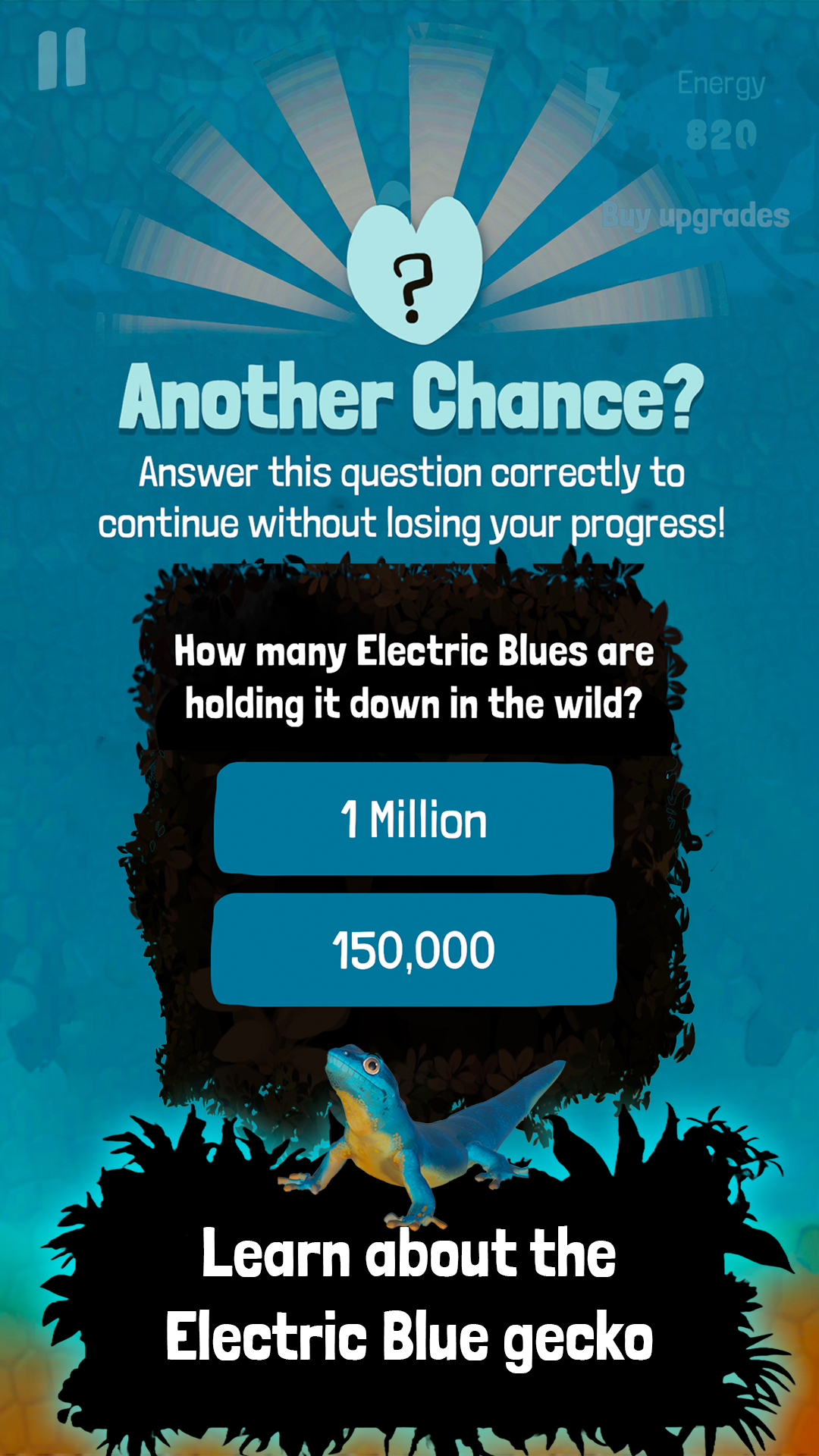 اسکرین شات 6 بازی Electric Blue: Gecko dash!