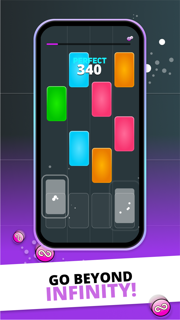 اسکرین شات 5 بازی Infinite Tiles: EDM & Piano